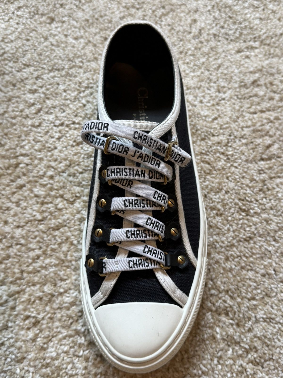 Dior Christian Dior Walk’n’Dior Low Top Sneakers Size US 7 / IT 37 - 3 Thumbnail