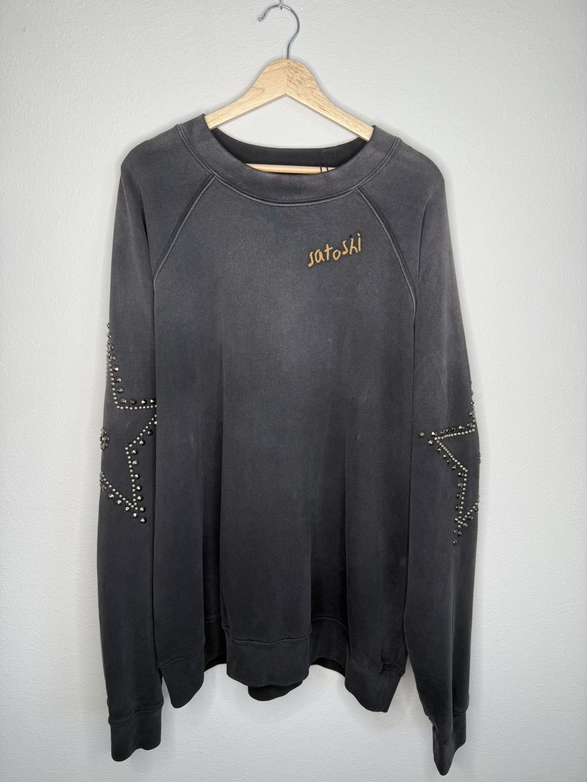 Satoshi Nakamoto Satoshi Nakamoto Star Studded Crewneck Size US XL / EU 56 / 4 - 1 Thumbnail
