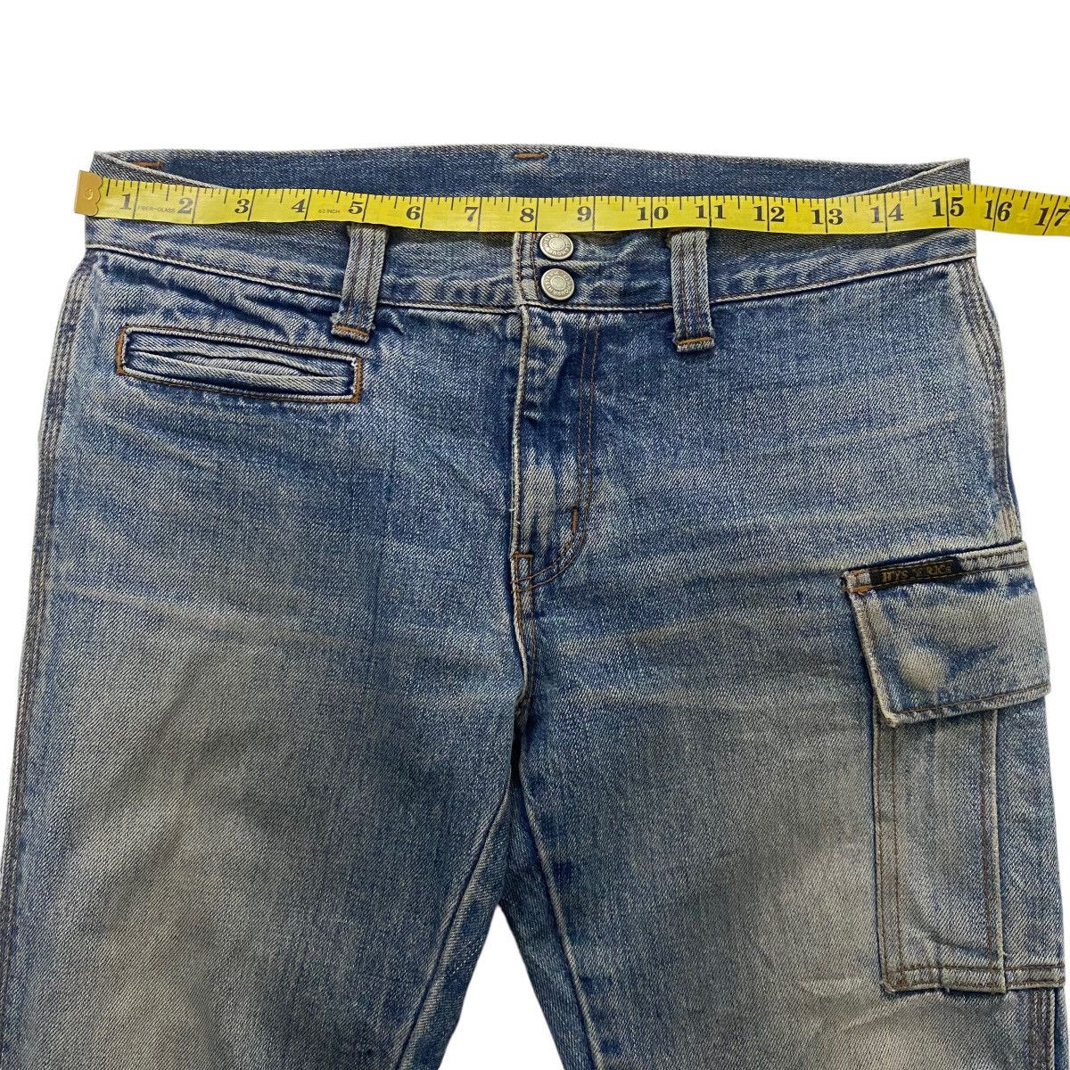 Hysteric Glamour ✨Kinky HYSTERIC GLAMOUR buckle leg jeans Size US 30 / EU 46 - 13 Thumbnail