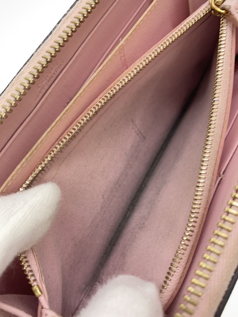 Fendi Fendi Leather Long Wallet Pink Size ONE SIZE - 5 Thumbnail