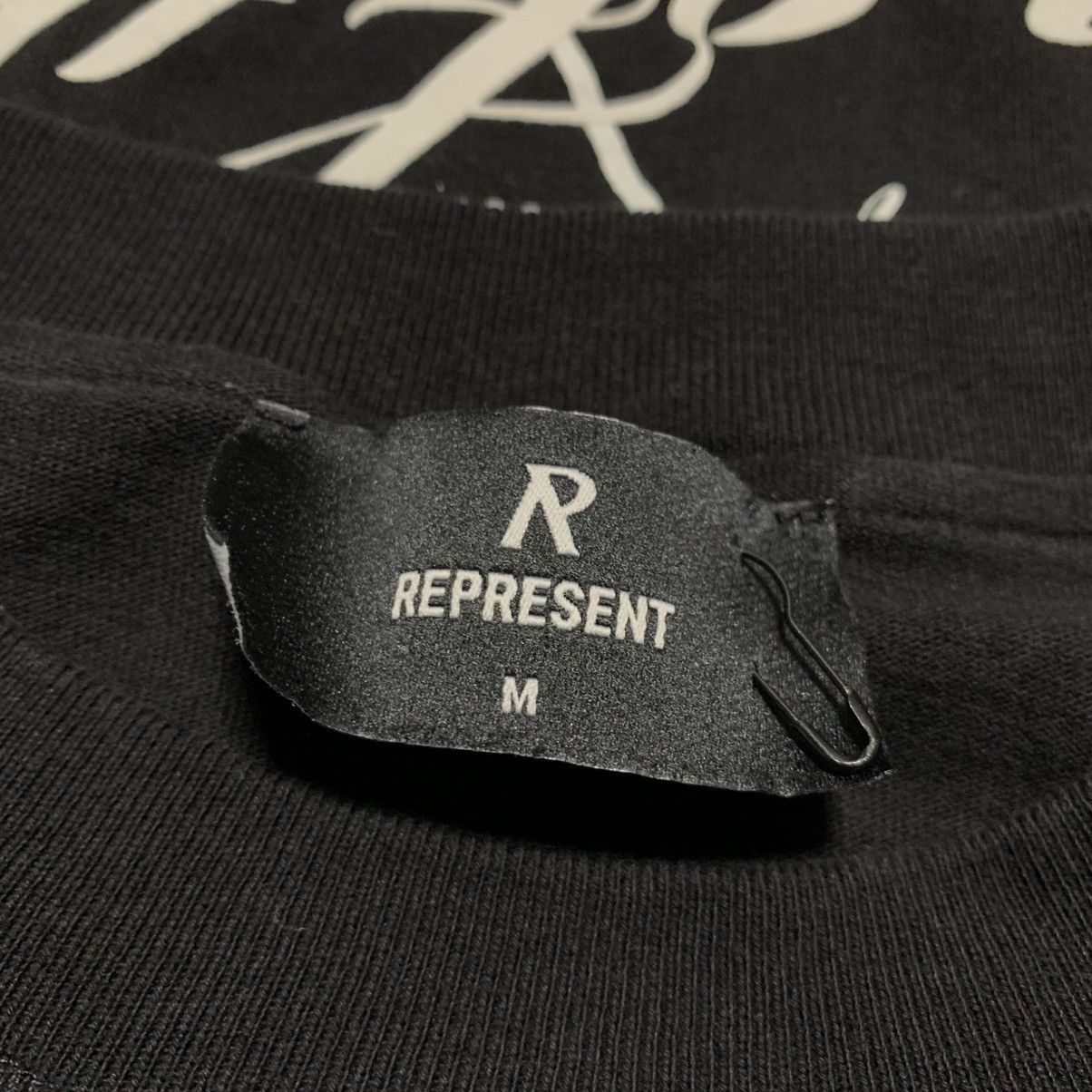 Represent Clo. Represent Medium Icons Collection Jet Black Tee Size US M / EU 48-50 / 2 - 5 Thumbnail