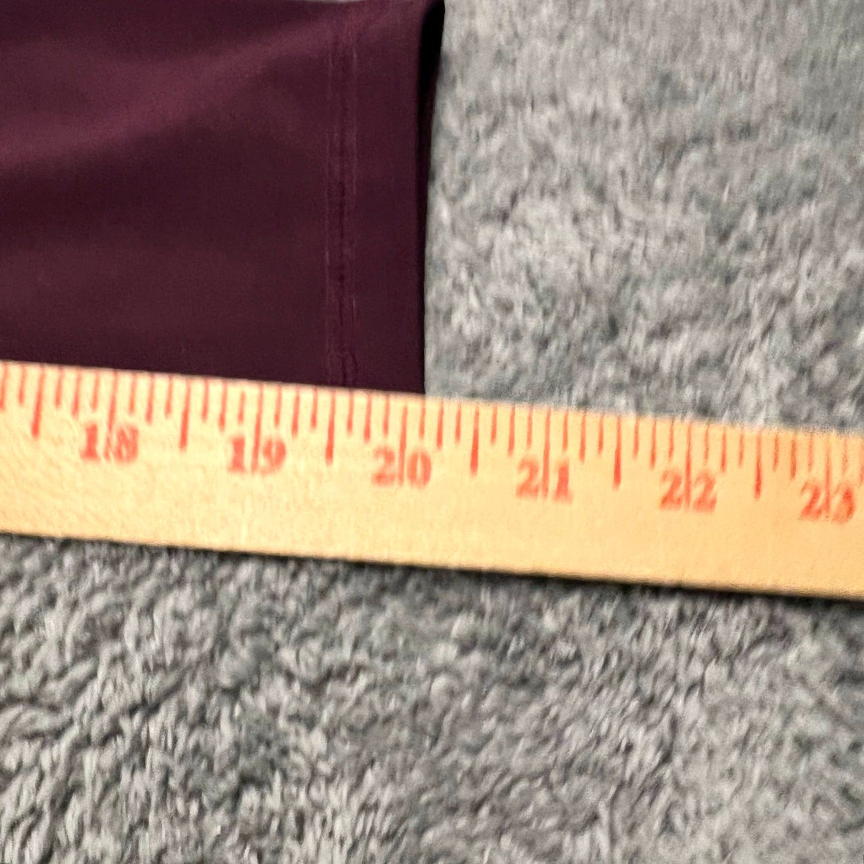 Vintage Zyia Active Leggings Womens 8-10 Maroon Pocket High Rise Cropped Pants 8 Red Womens Leggings Cropped Zyia Active Size 30" / US 8 / IT 44 - 8 Thumbnail