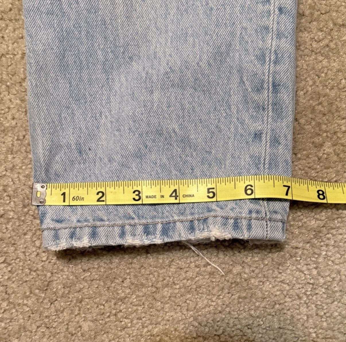 Zara Zara Women’s Light Blue Jeans Size 10 Size 32" / US 10 / IT 46 - 5 Thumbnail