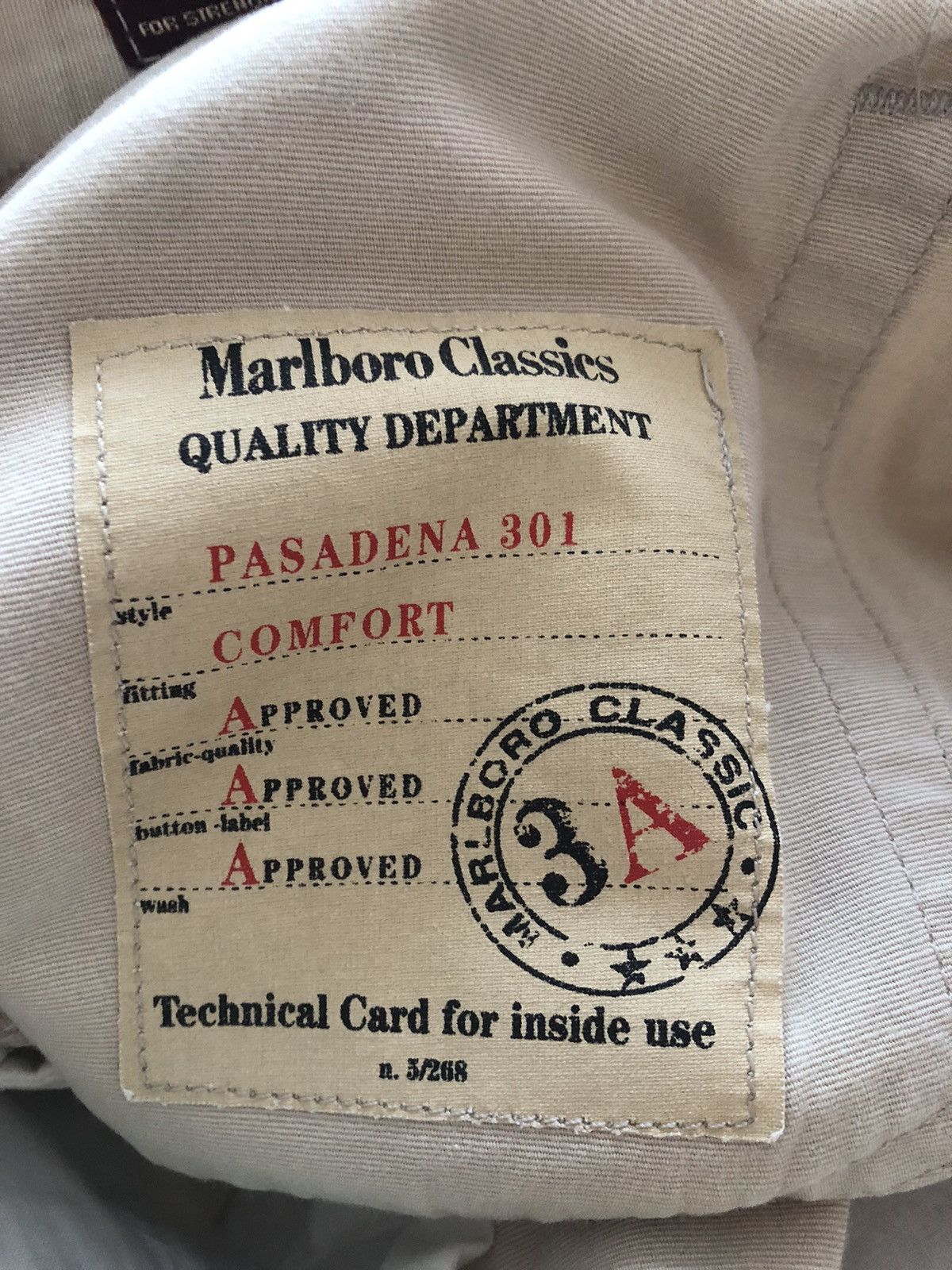 Marlboro MARLBORO PASADENA 301 USA MADE VINTAGE PANTS Size US 32 / EU 48 - 4 Thumbnail