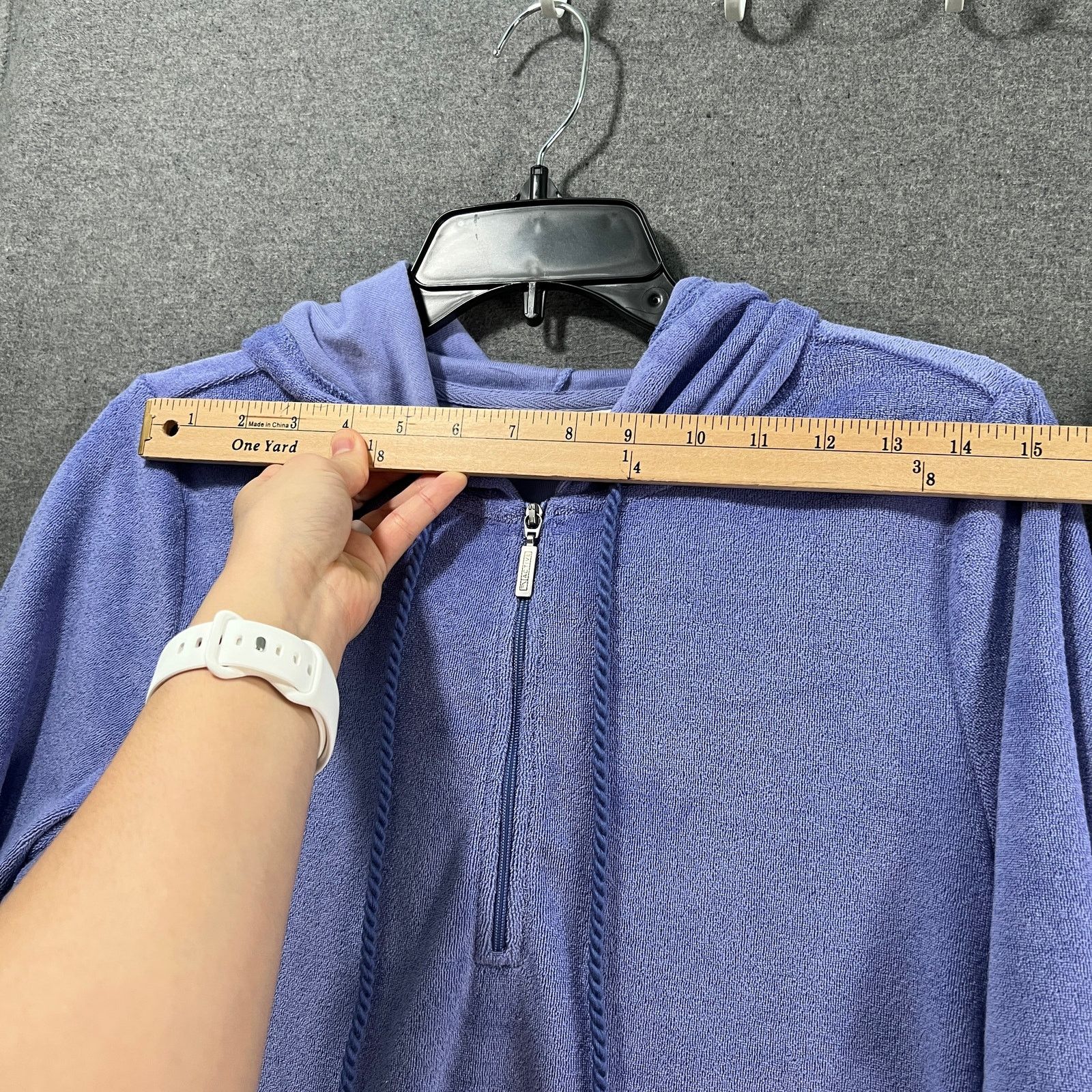 Other Denim & Co. Active Knit Terry Half Zip Top w Jogger Pants Size XS / US 0-2 / IT 36-38 - 5 Thumbnail