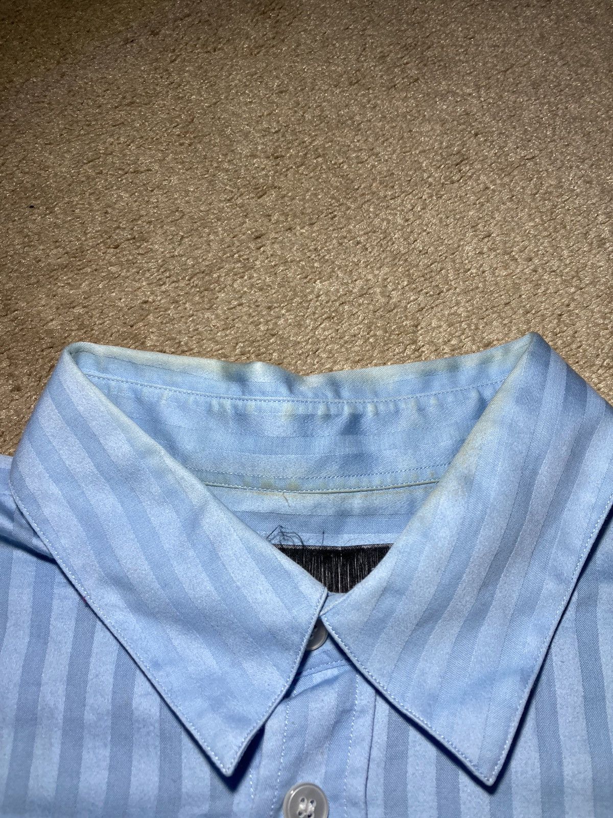 Martine Rose SS18 Martine Rose Great Idea Button Up Striped Blue XS 2018 Size US XS / EU 42 / 0 - 4 Thumbnail