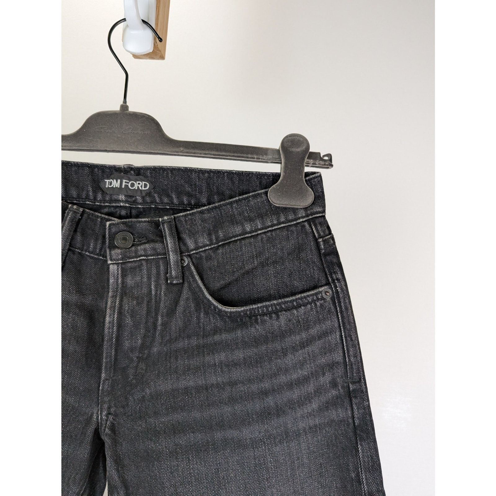 Tom Ford o1rshd1 Slim Denim Jeans in Black Size US 30 / EU 46 - 5 Thumbnail