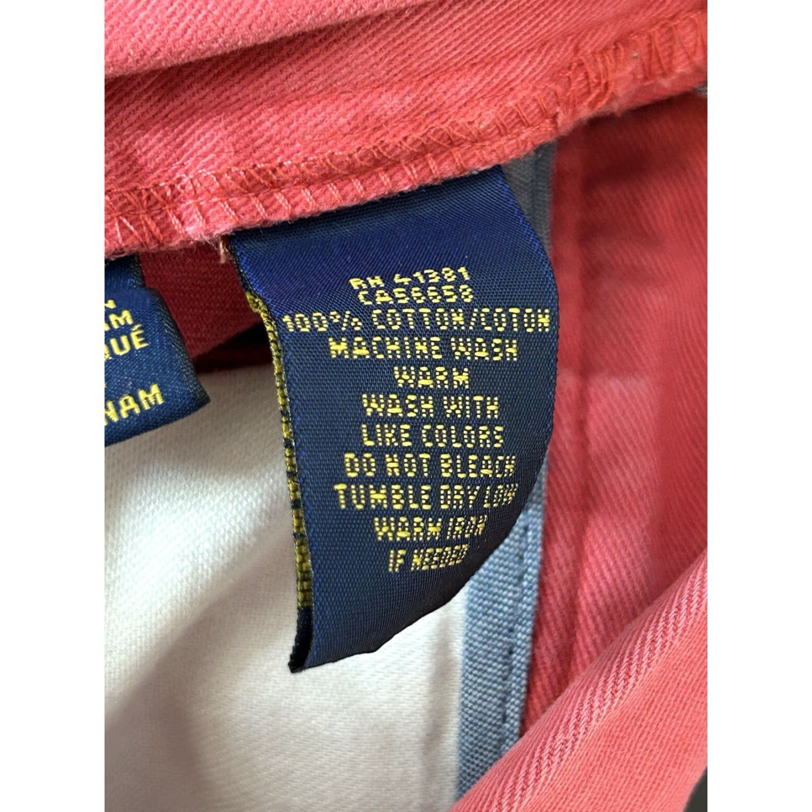 Polo Ralph Lauren Polo Ralph Lauren Mens Pink Classic Fit Chino Shorts 9 Inch Inseam 31 Waist Regular Size Cotton Solid Short Size US XS / EU 42 / 0 - 6 Thumbnail