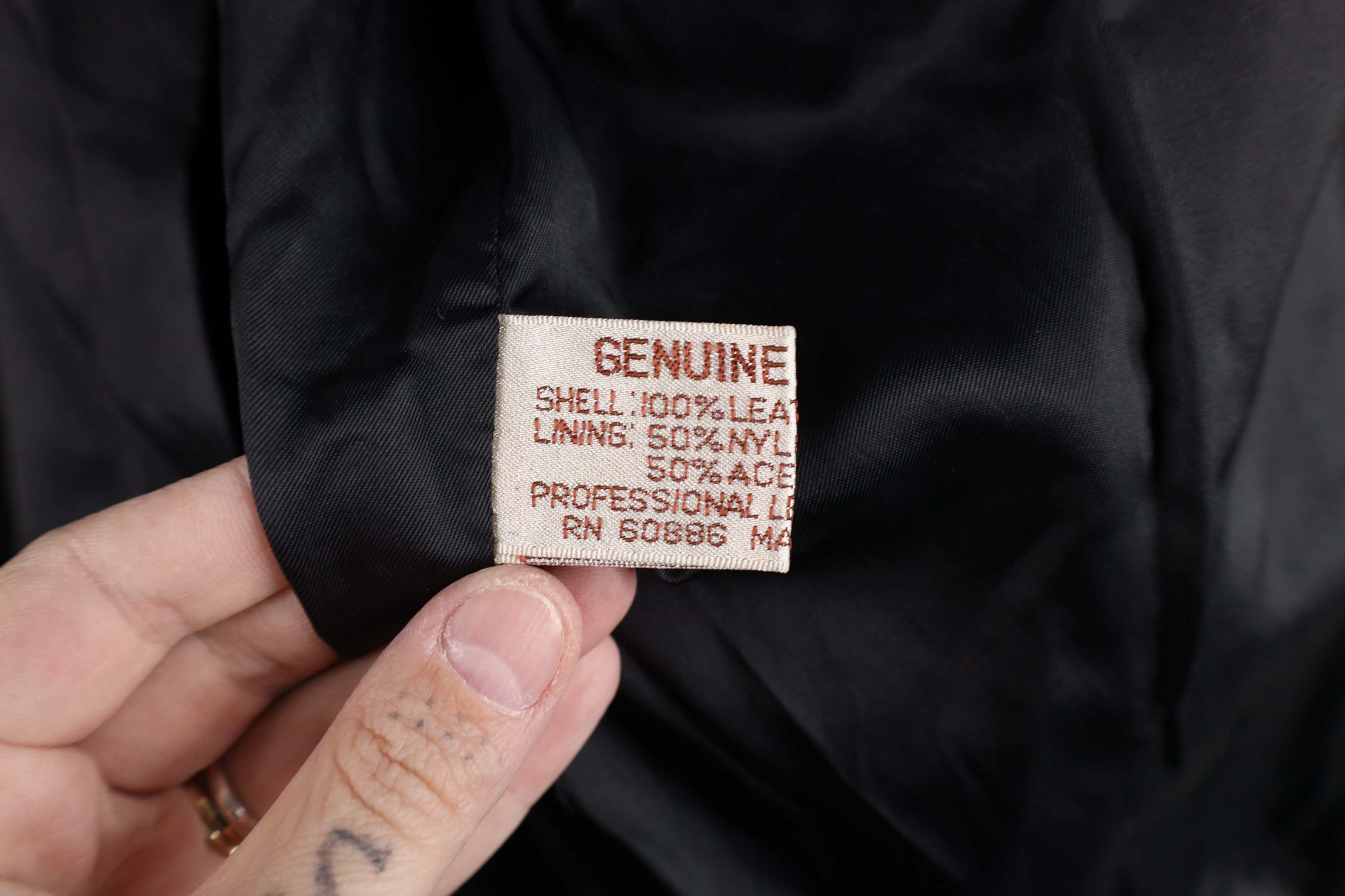 Vintage Vintage 80s 90s Streetwear Cafe Racer Bomber Jacket Black Size M / US 6-8 / IT 42-44 - 11 Thumbnail