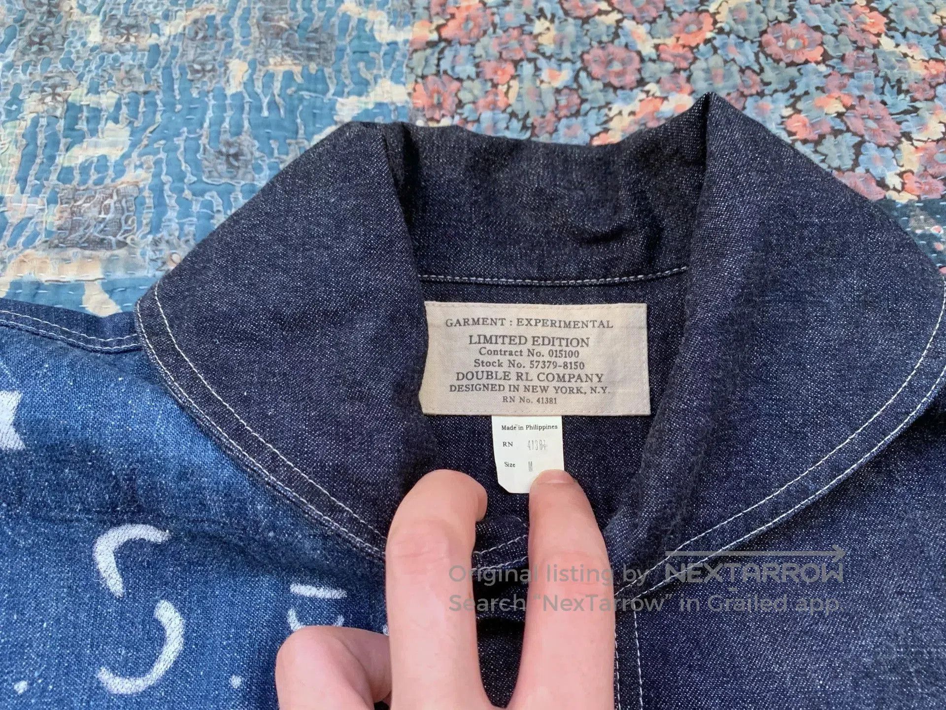 RRL Ralph Lauren Limited Edition RRL Denim Jacket. Size US M / EU 48-50 / 2 - 4 Thumbnail