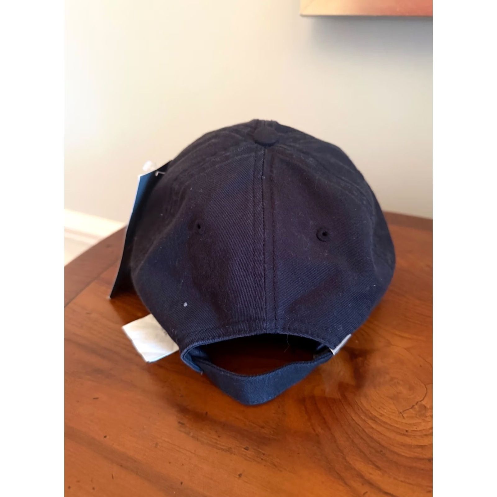 New Balance New Balance Mens Black Relaxed Fit Strapback Adjustable Hat Size ONE SIZE - 3 Thumbnail