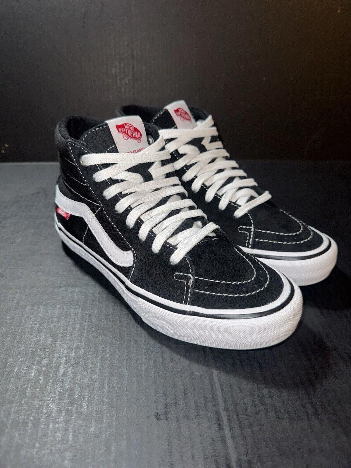 Vans VANS Men's Sk8-Hi Pro Black White - Size 7 - 500714 Size US 7 / EU 40 - 2 Thumbnail