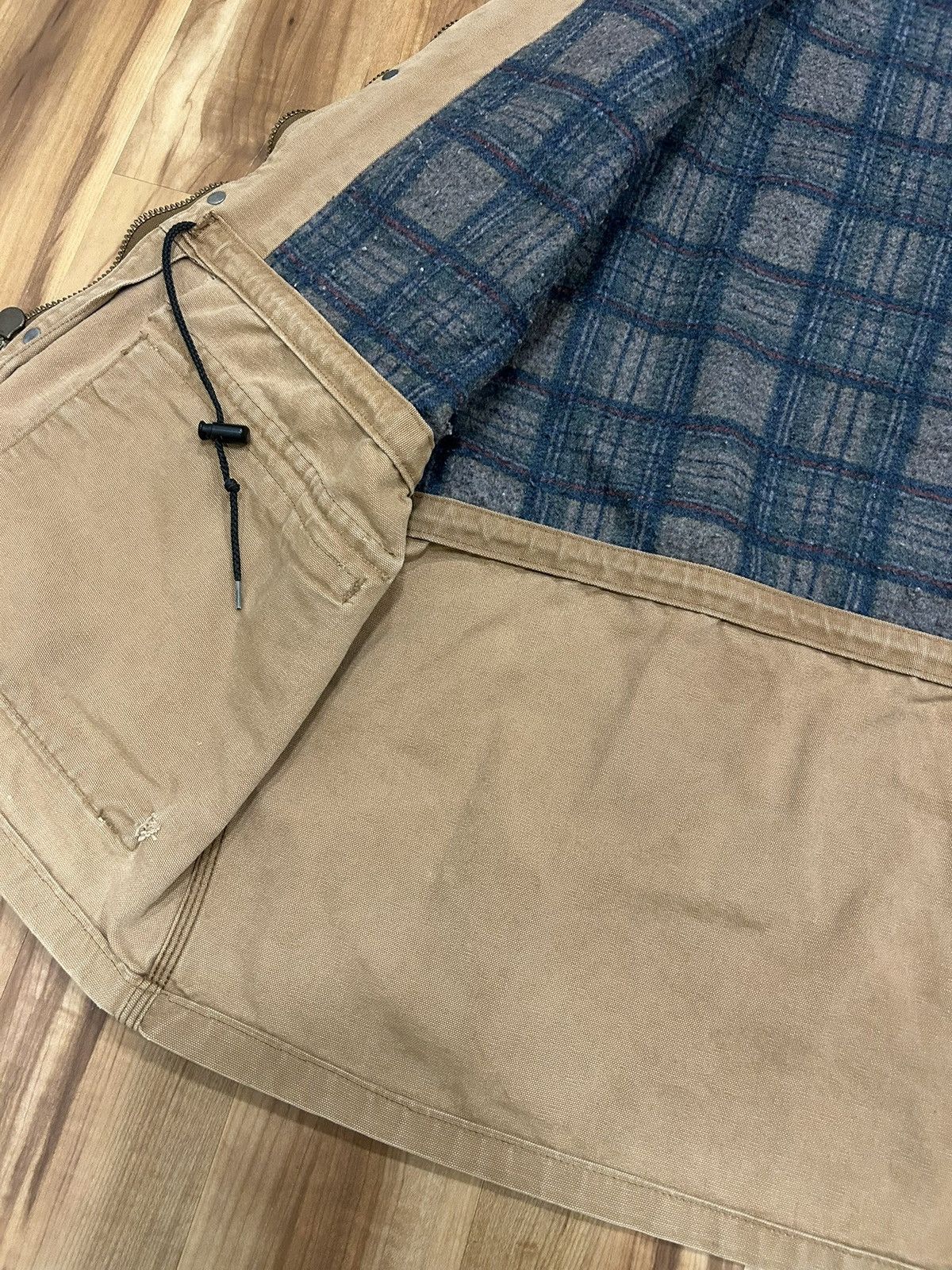 Carhartt Vintage Carhartt Blanket Lined Chore Jacket Size US XL / EU 56 / 4 - 5 Thumbnail