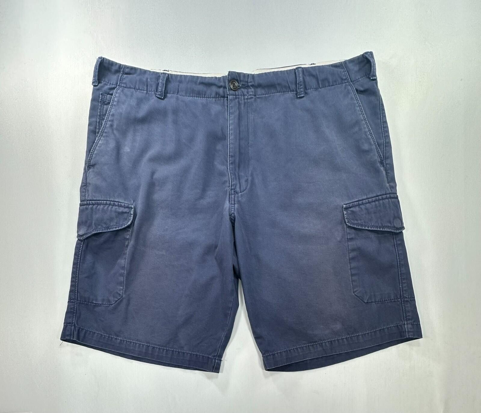 Dockers Dockers Flat Cargo Khaki Diem Chino Shorts Blue Mens 40 Size US 40 / EU 56 - 1 Thumbnail