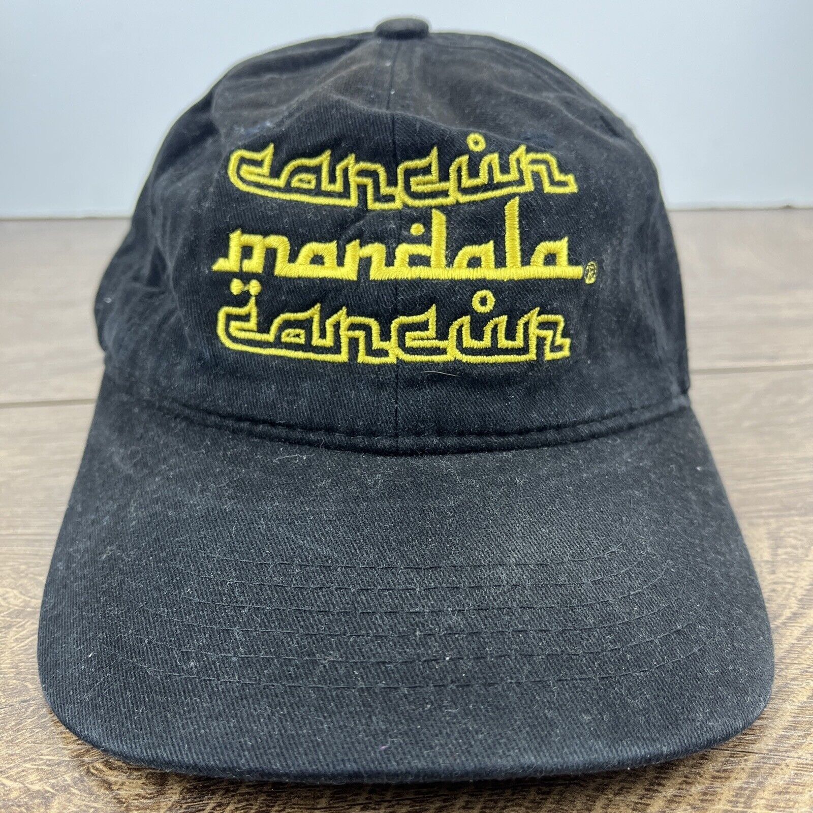 Other Mandala Hat Mandala Black Hat Adjustable Adult Size Hat Blac Size ONE SIZE - 2 Thumbnail
