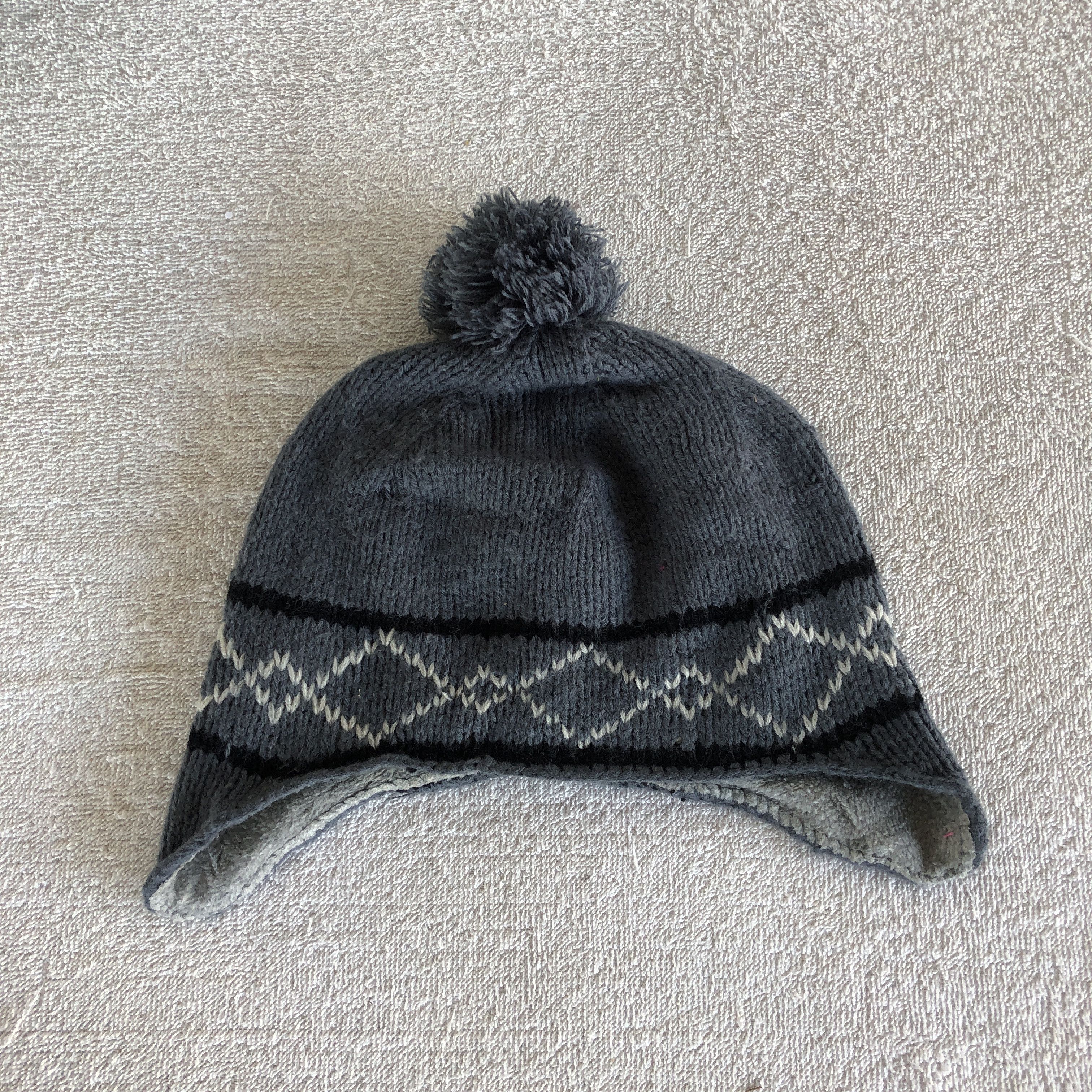 Japanese Brand Vintage Japanese Earflap Beanie Knitted Snow Caps Hats Size ONE SIZE - 5 Thumbnail
