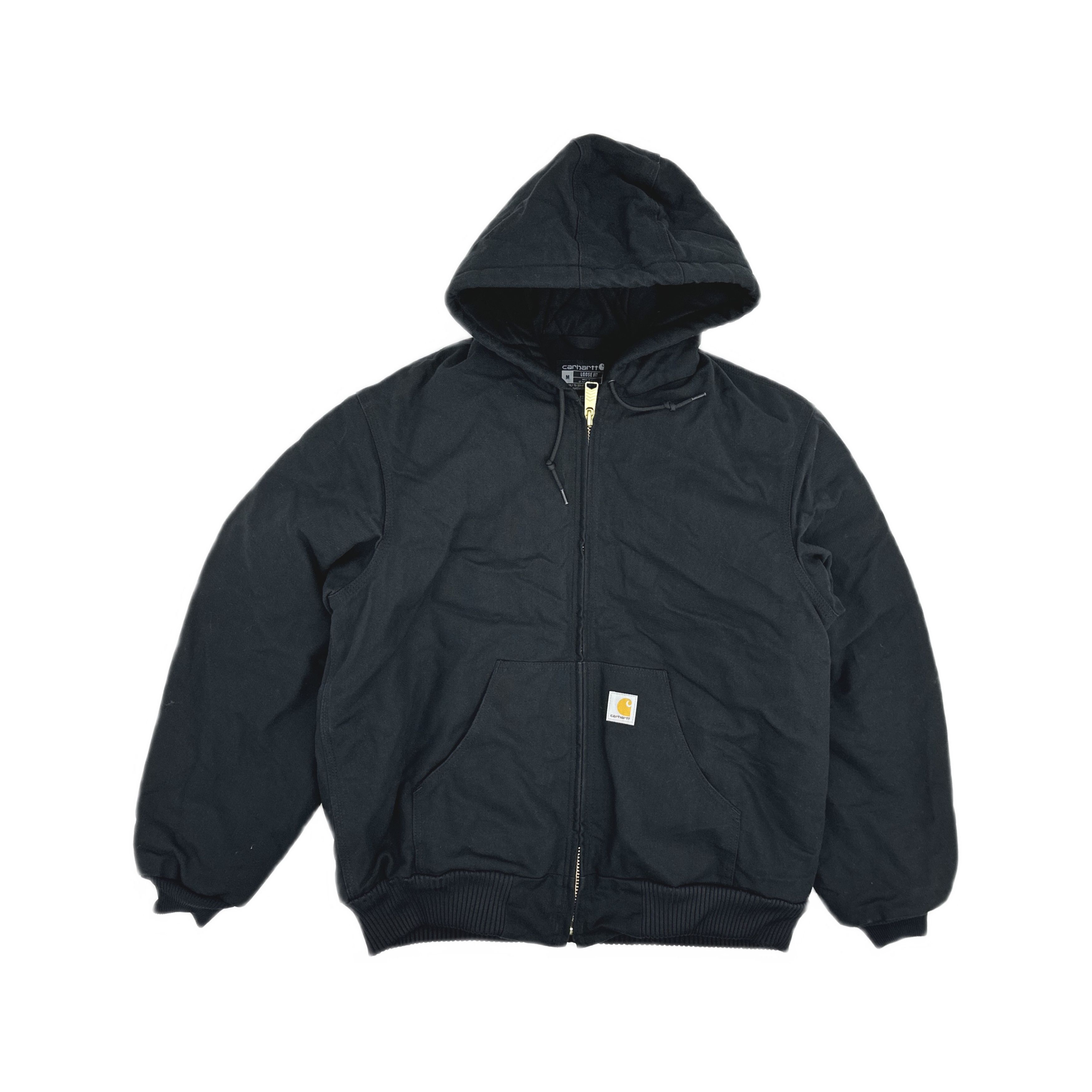 Carhartt Carhartt Canvas Hooded Jacket Black Size M Size US M / EU 48-50 / 2 - 1 Thumbnail