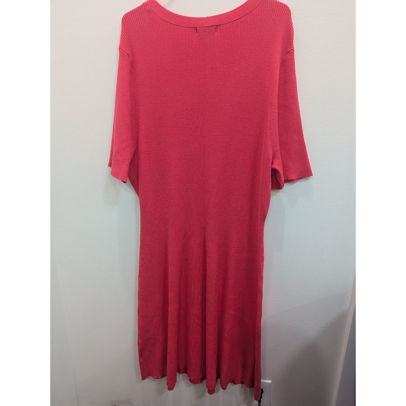 Other NWT Lane Bryant V-Neck Pink Sweater Dress Size 26/28 Beauti Size 3XL / US 20-22 - 5 Thumbnail