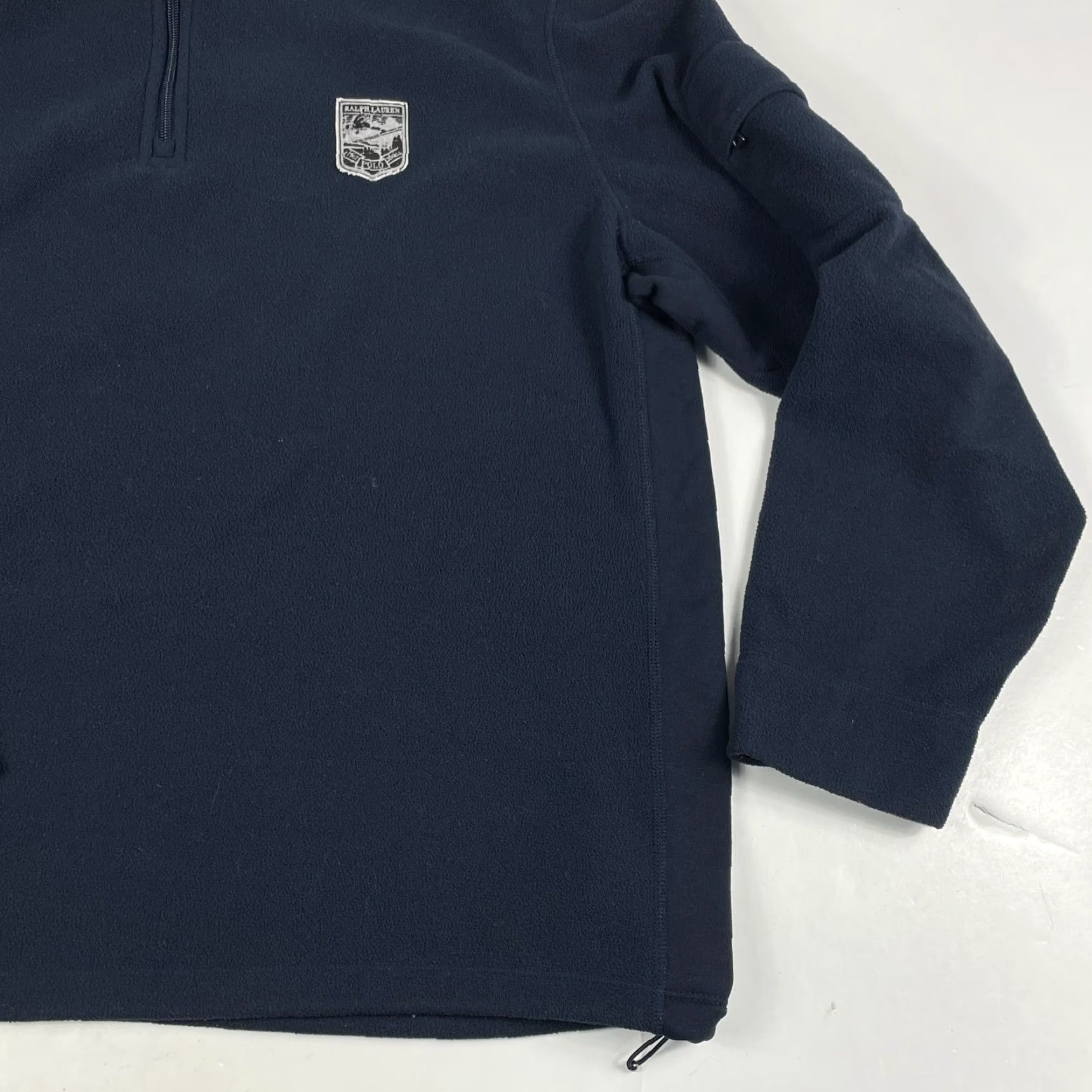 Polo Ralph Lauren VINTAGE Polo Ralph Lauren Sweater Men 2XL Blue 1/4 Zip Fleece Suicides Skier Polo Ralph Lauren Sweater Size US XXL / EU 58 / 5 - 4 Thumbnail