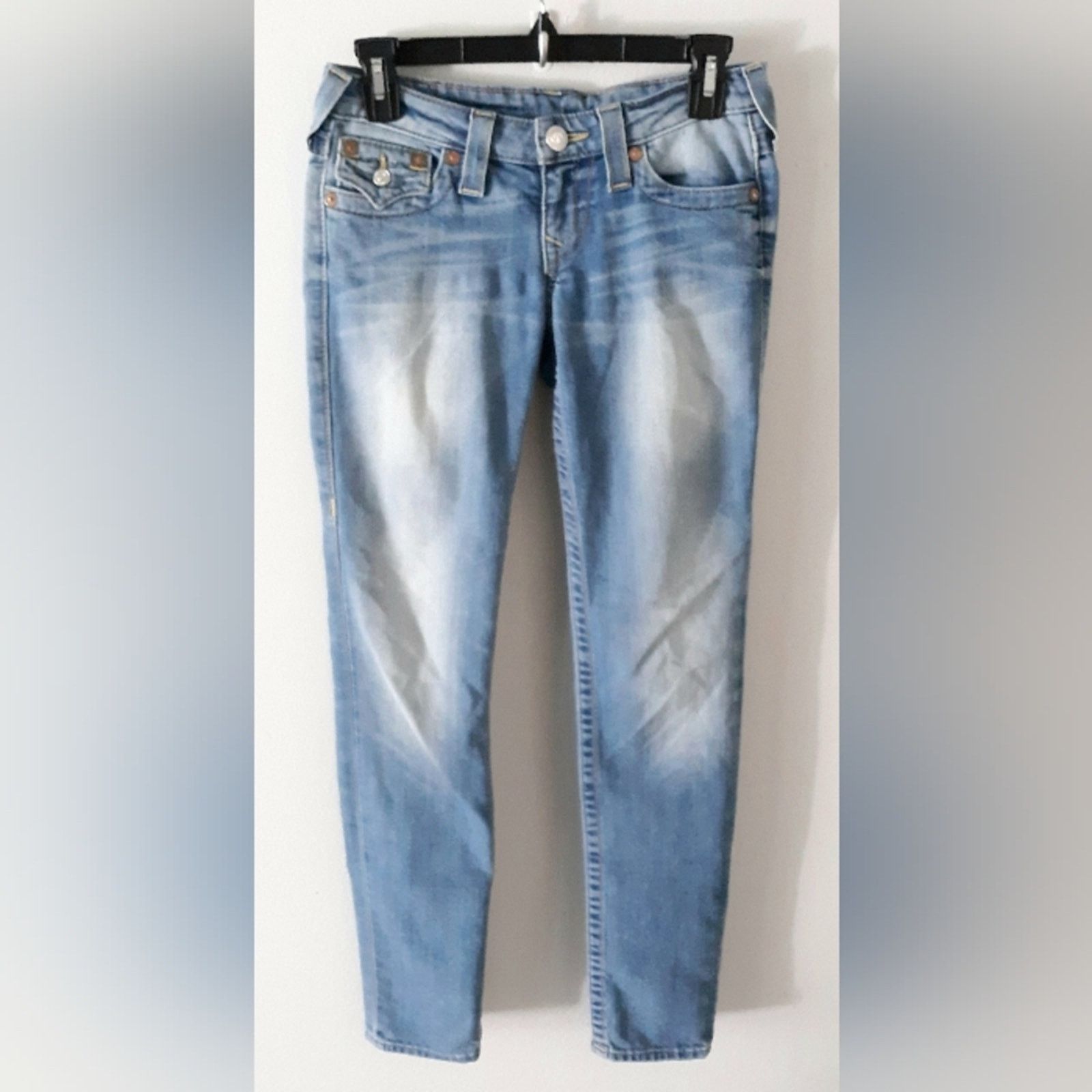 True Religion VTG Y2K Low Rise True Religion Jeans Size 25" / US 0 / IT 36 - 1 Thumbnail