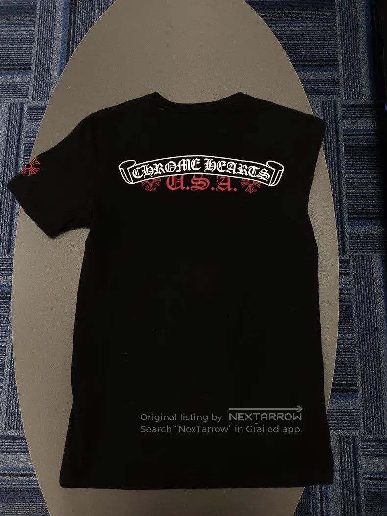 Chrome Hearts CHROME HEARTS Size M Classic logo short sleeve t-shirt Size US M / EU 48-50 / 2 - 2 Thumbnail