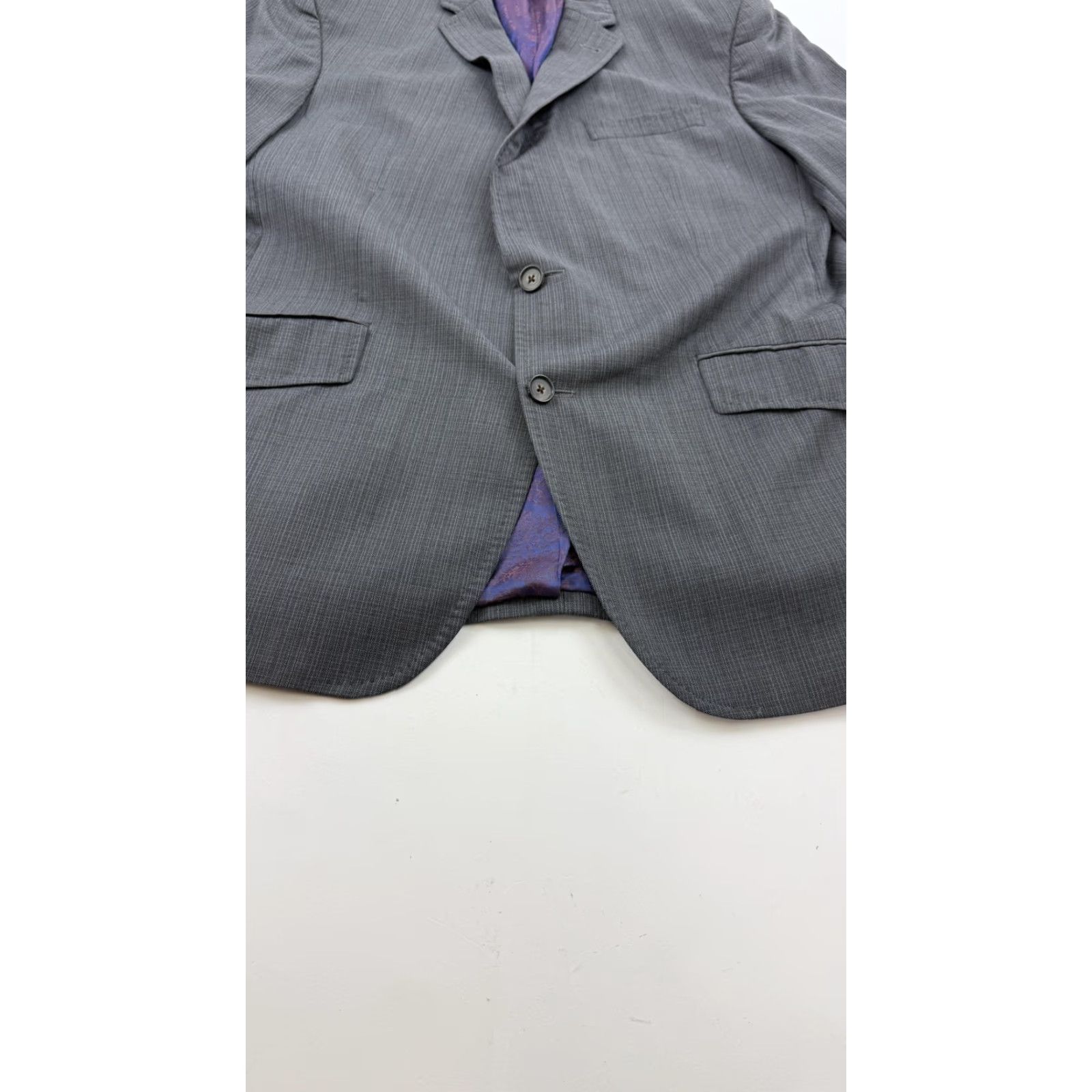 Ted Baker Ted Baker Jacket Mens 42R Gray Wool Jarrett CT Endurance Made in Canada Size US XS / EU 42 / 0 - 2 Thumbnail