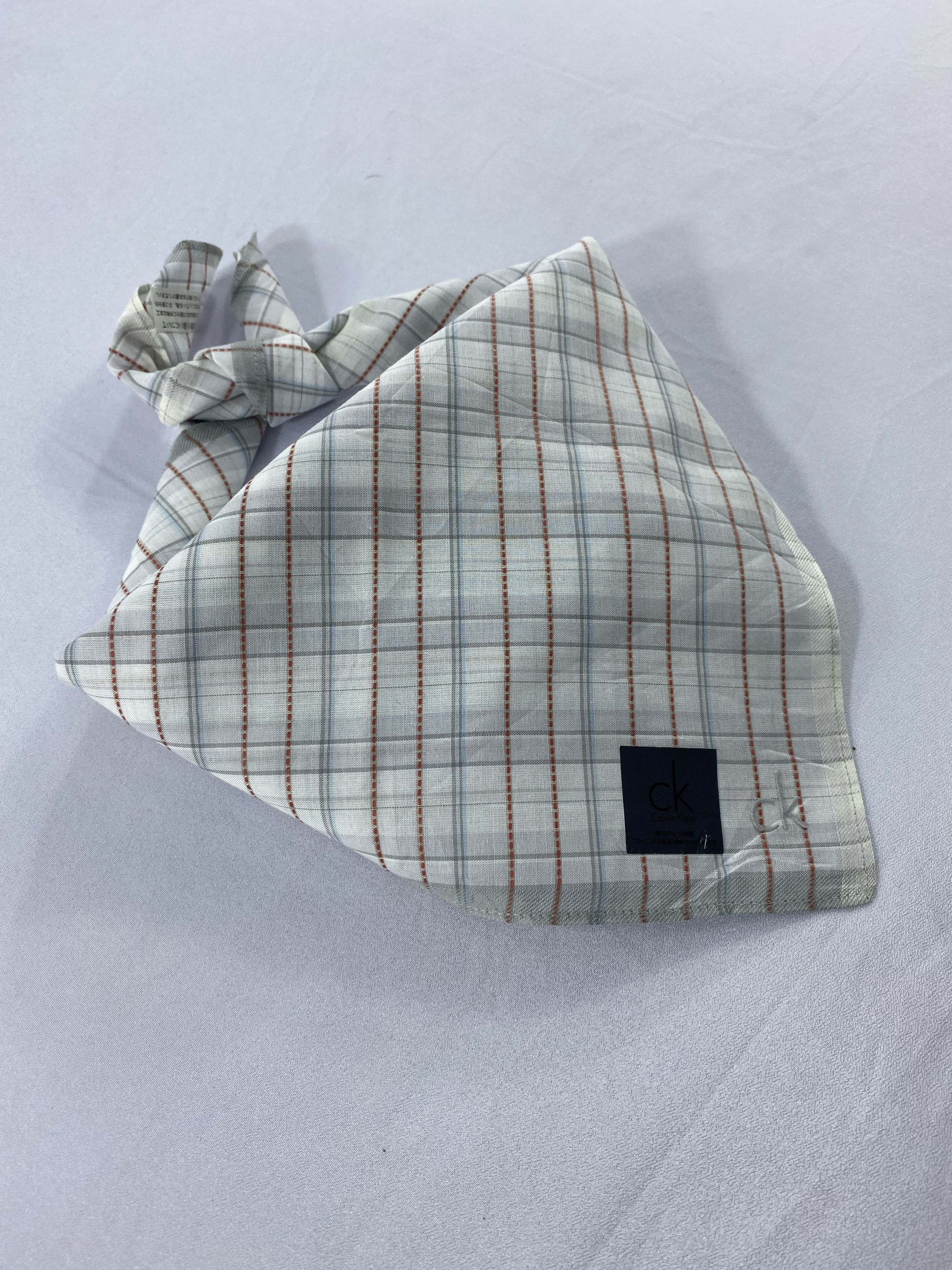 Calvin Klein × Vintage Calvin Klein Handkerchief / Bandana / Neckerchief Size ONE SIZE - 2 Thumbnail