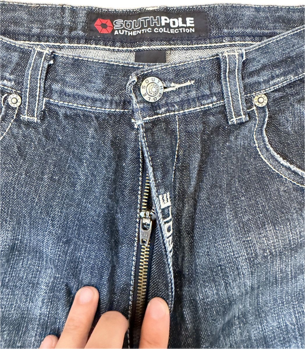 Southpole Vintage Southpole Spelled Out Jeans Size US 32 / EU 48 - 9 Thumbnail
