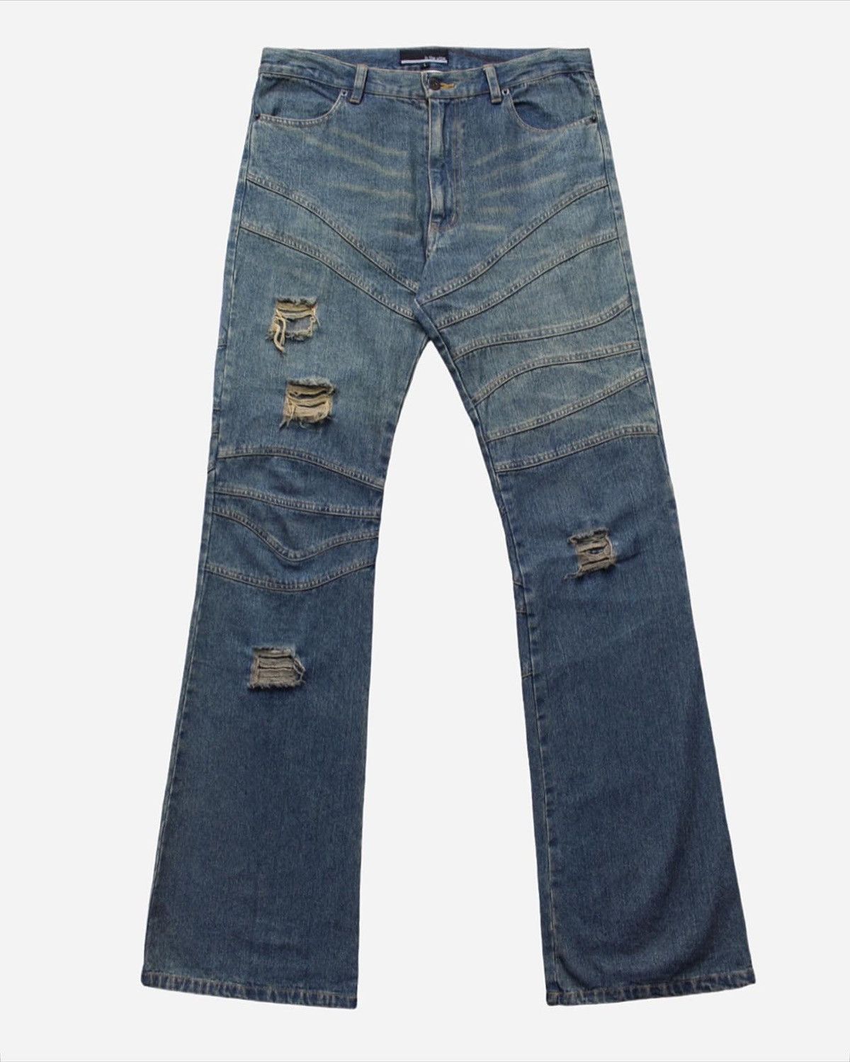 image of In The Attic Flared Jeans in Denim, Men's (Size 31)