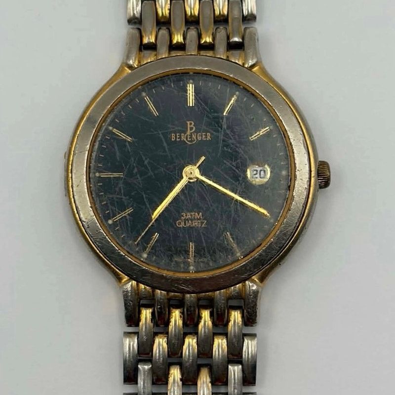 Other Vintage Gold & Silver Berenger Men's Watch Size ONE SIZE - 3 Thumbnail