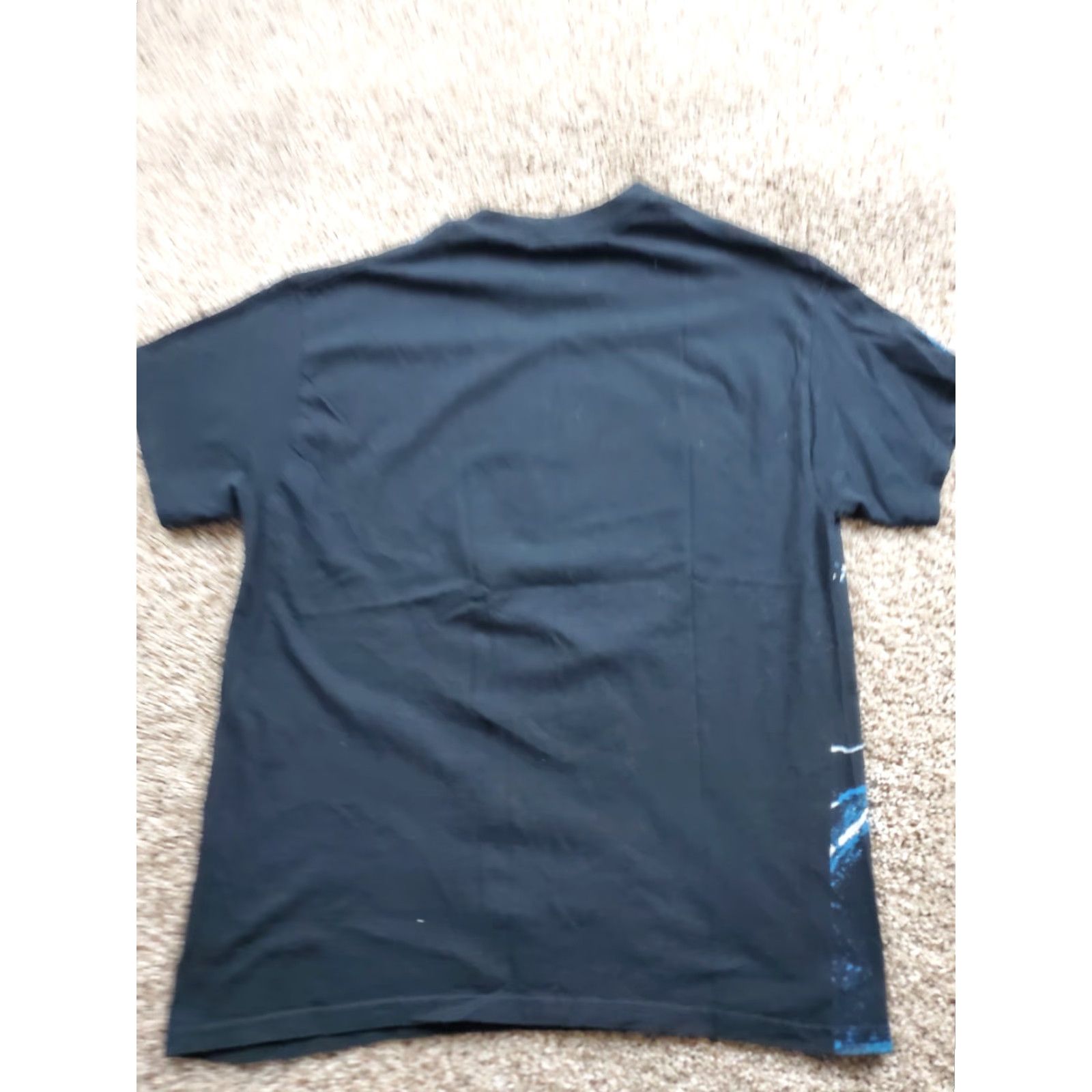 NASCAR Nascar T Shirt Large Men Black Short Sleeve Lightning Graphic Throwback AOP Logo Size US L / EU 52-54 / 3 - 4 Thumbnail