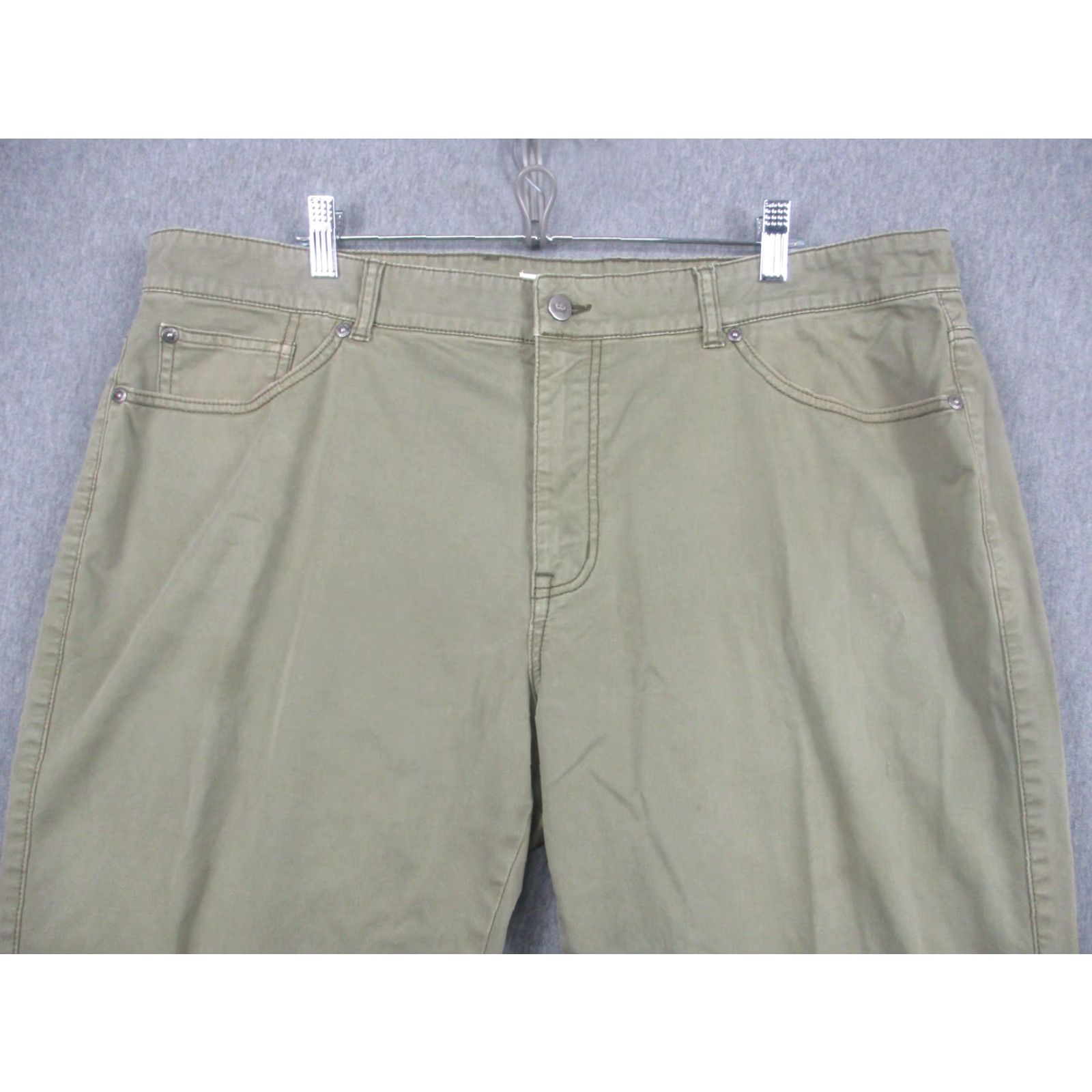 Peter Millar Peter Millar Pants Mens 40x30 Green Chino 5 Pocket Stretch Golf Casual MF17B93 Size US 40 / EU 56 - 2 Thumbnail