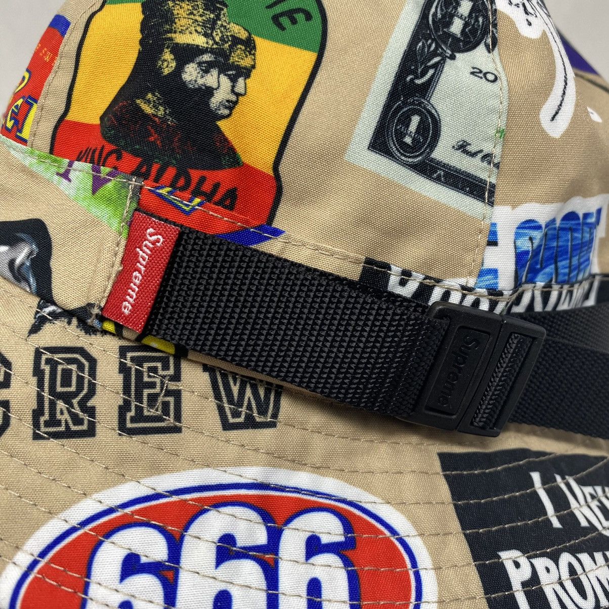 Goretex × Supreme Supreme Gore-Tex Stickers Bell Bucket Hat Size ONE SIZE - 5 Thumbnail
