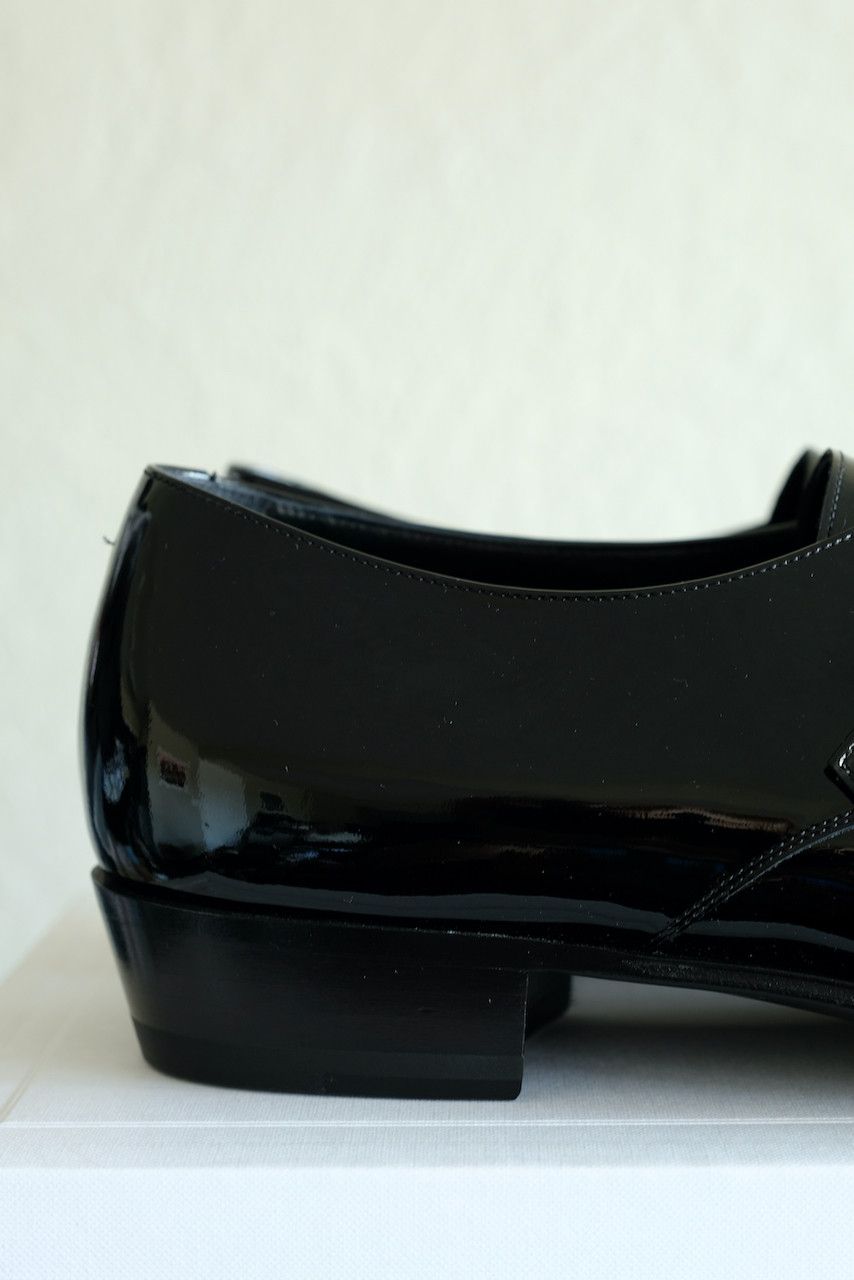 Celine × Hedi Slimane Celine Patent Leather Derby Shoes Single Buckle Jacno 42 9 Size US 9 / EU 42 - 5 Thumbnail