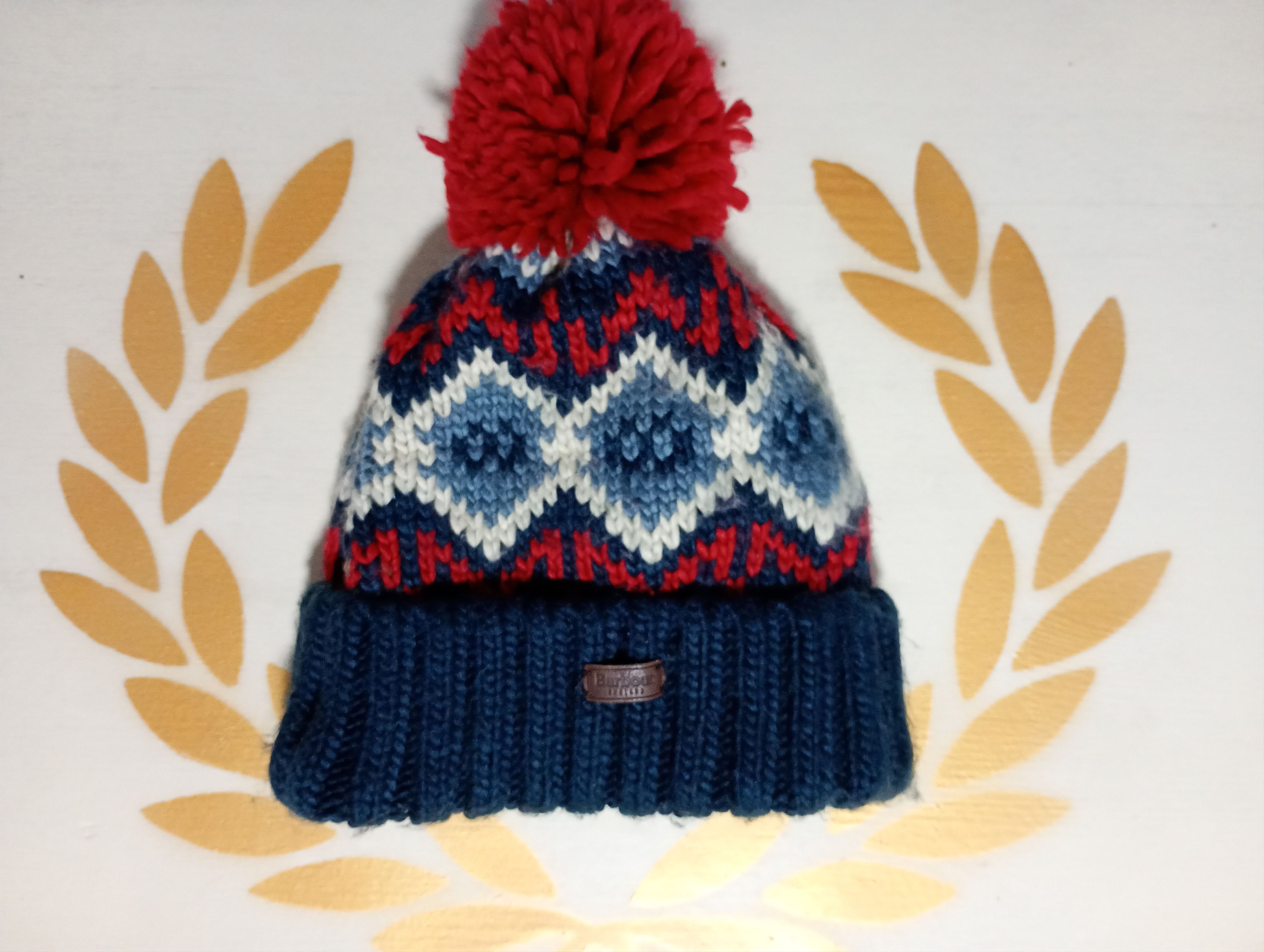 Barbour BARBOUR CASE FAIRSLE BEANIE Size ONE SIZE - 1 Thumbnail