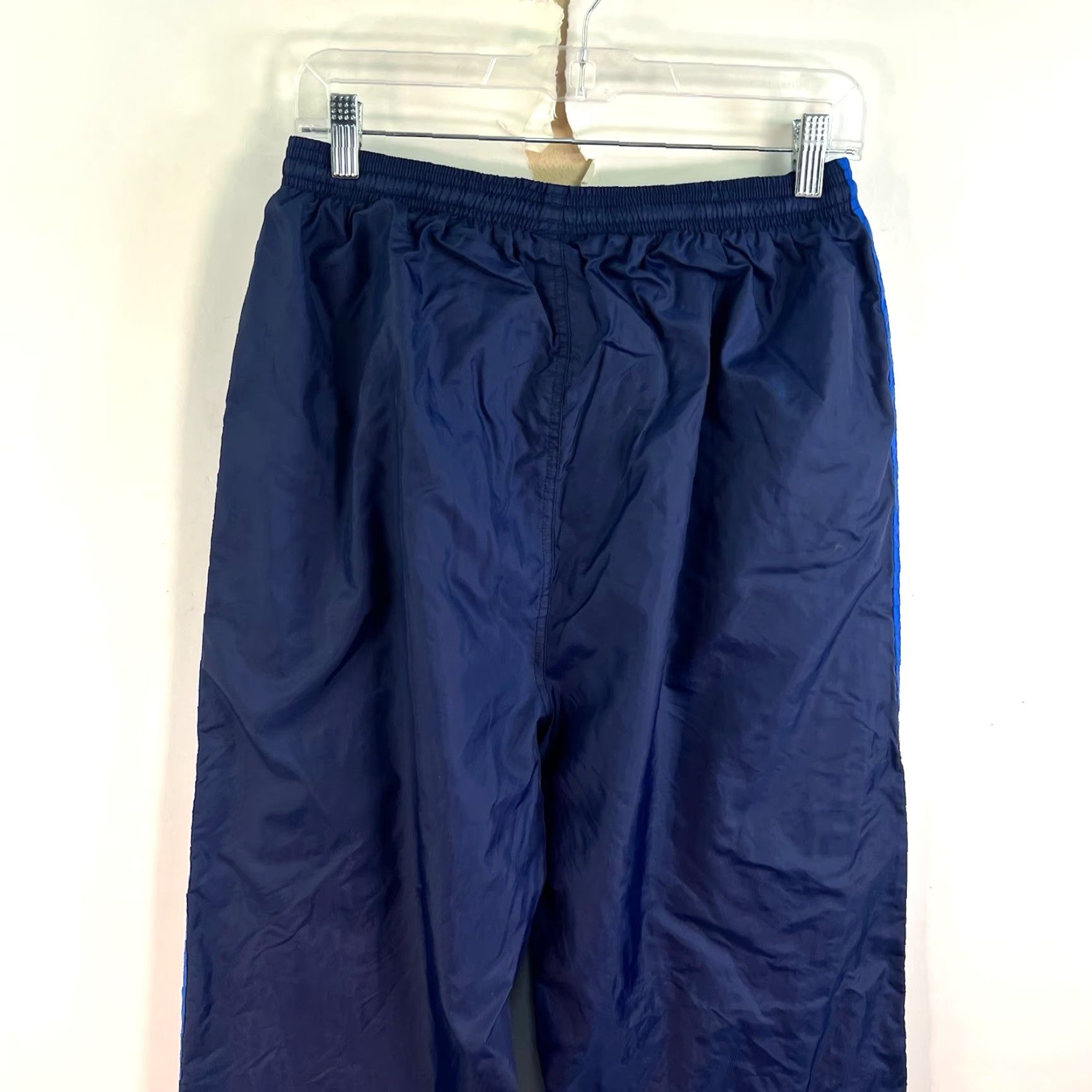 Adidas VINTAGE adidas Men's Track Pants Size L Tapered Fit Activewear Softshell Blue 90s Athleisure Size US 33 - 5 Thumbnail