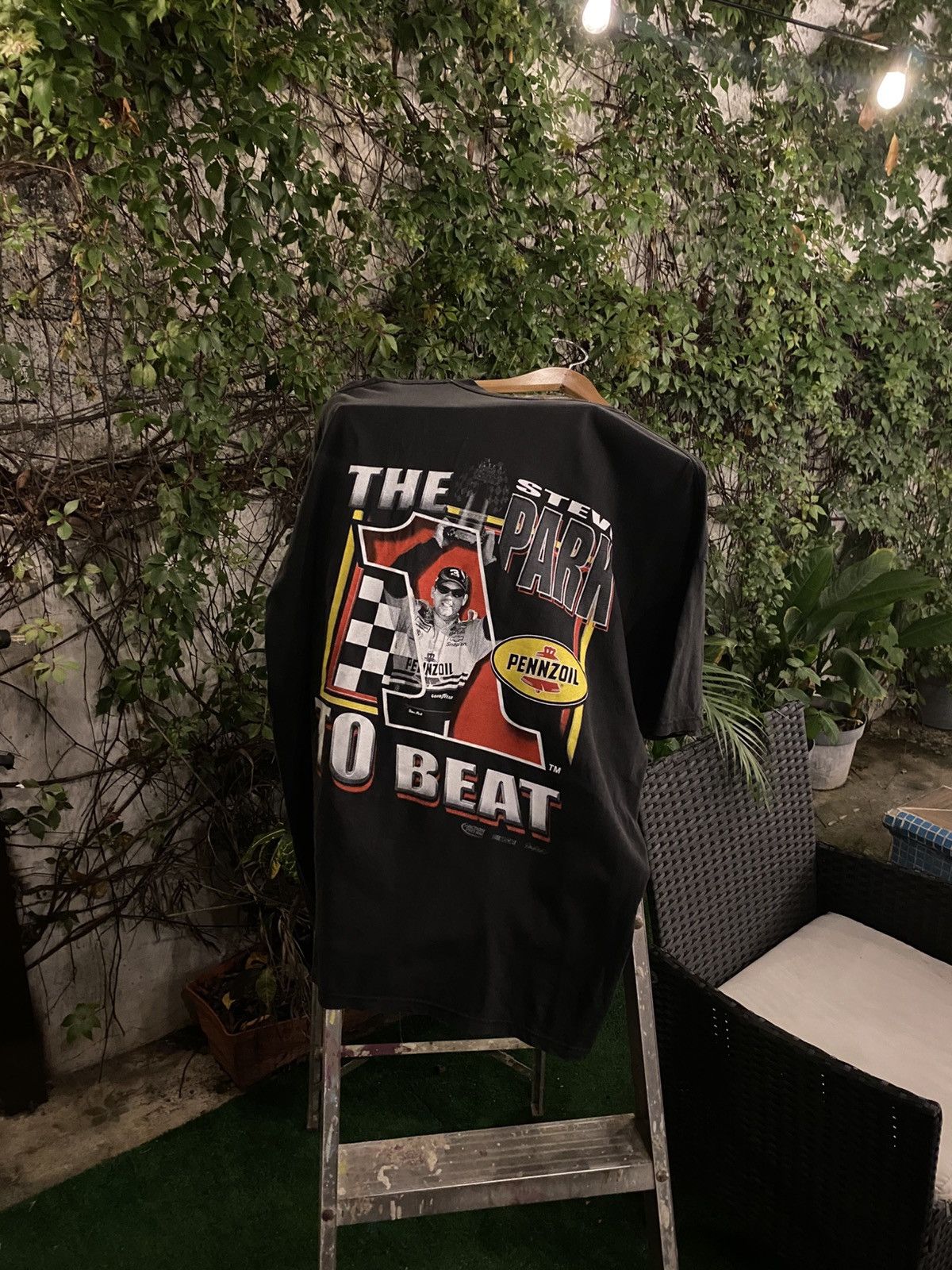 NASCAR Vintage Nascar Steve Park XXLarge Size US XXL / EU 58 / 5 - 2 Thumbnail