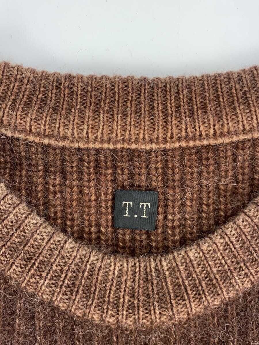 Taiga Takahashi Brown Alpaca Athletic Crewneck Sweater Knit Size US S / EU 44-46 / 1 - 3 Thumbnail