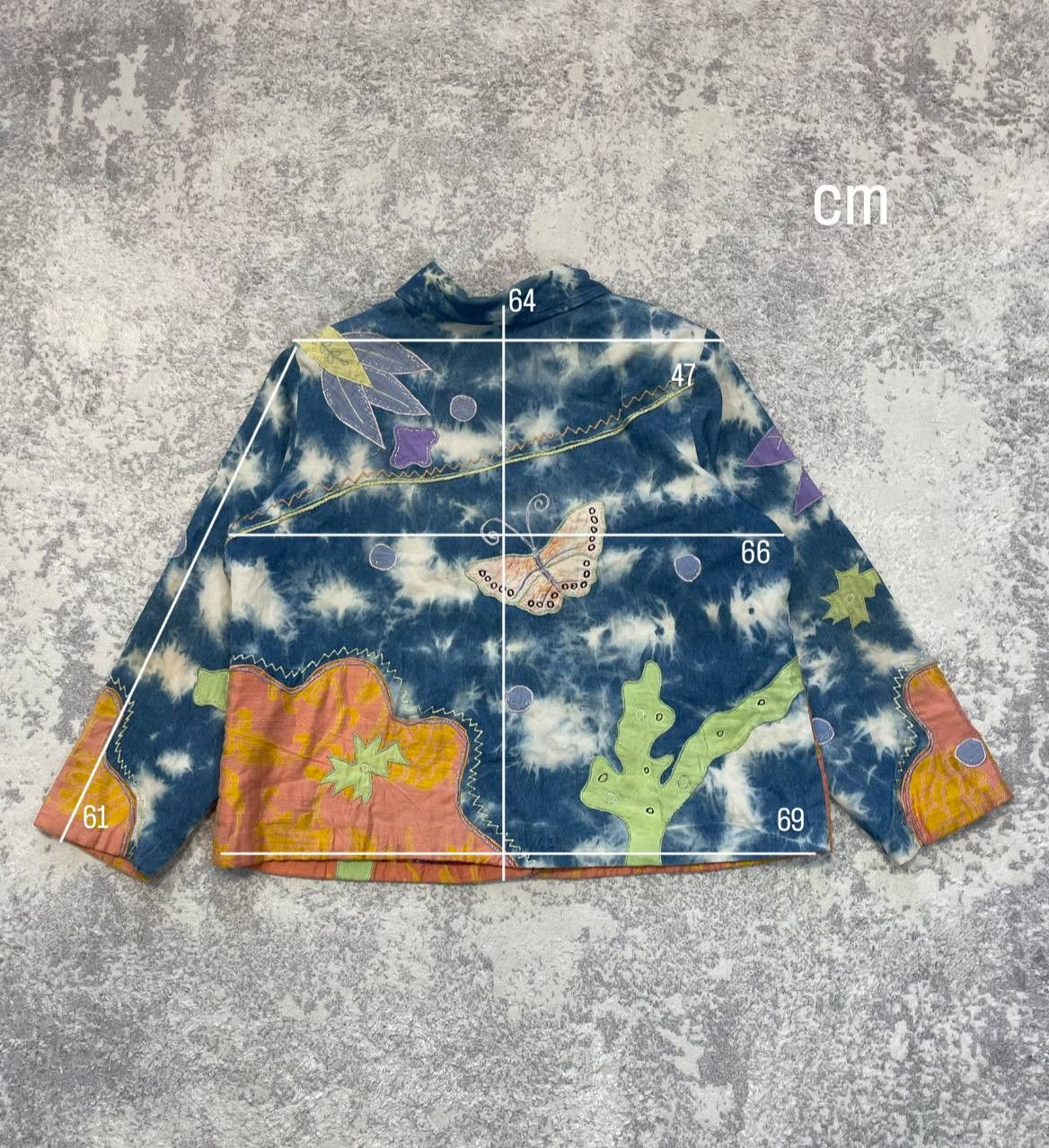 Other Indigo Moon Embroidered Jacket With Butterflies Size XL Size XL / US 12-14 / IT 48-50 - 14 Thumbnail