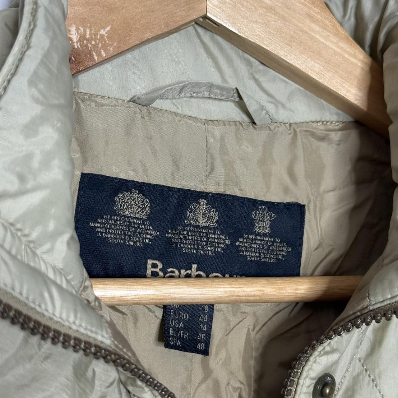Barbour Barbour Quilted Jacket Womans Beige Size XXL / US 16-18 / IT 52-54 - 6 Thumbnail