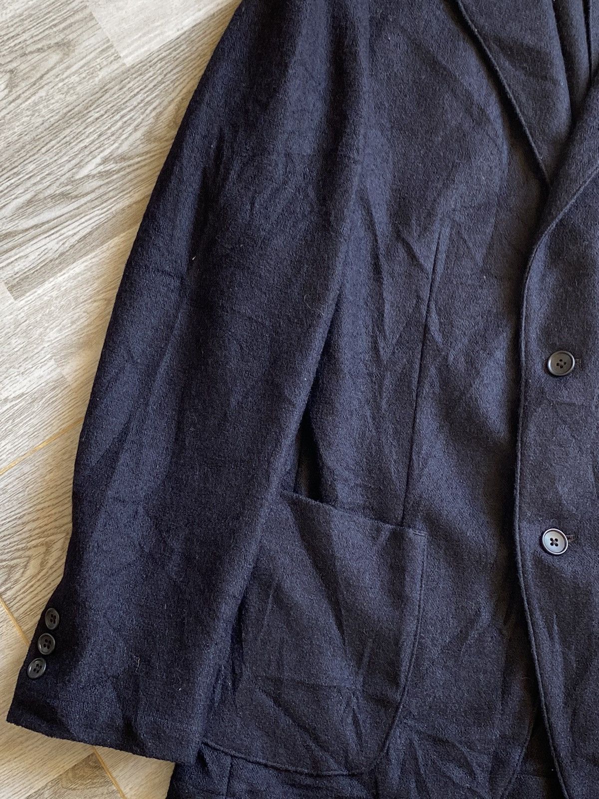 Japanese Brand × Uniqlo Uniqlo Wool Blazer Jacket Size US L / EU 52-54 / 3 - 6 Thumbnail