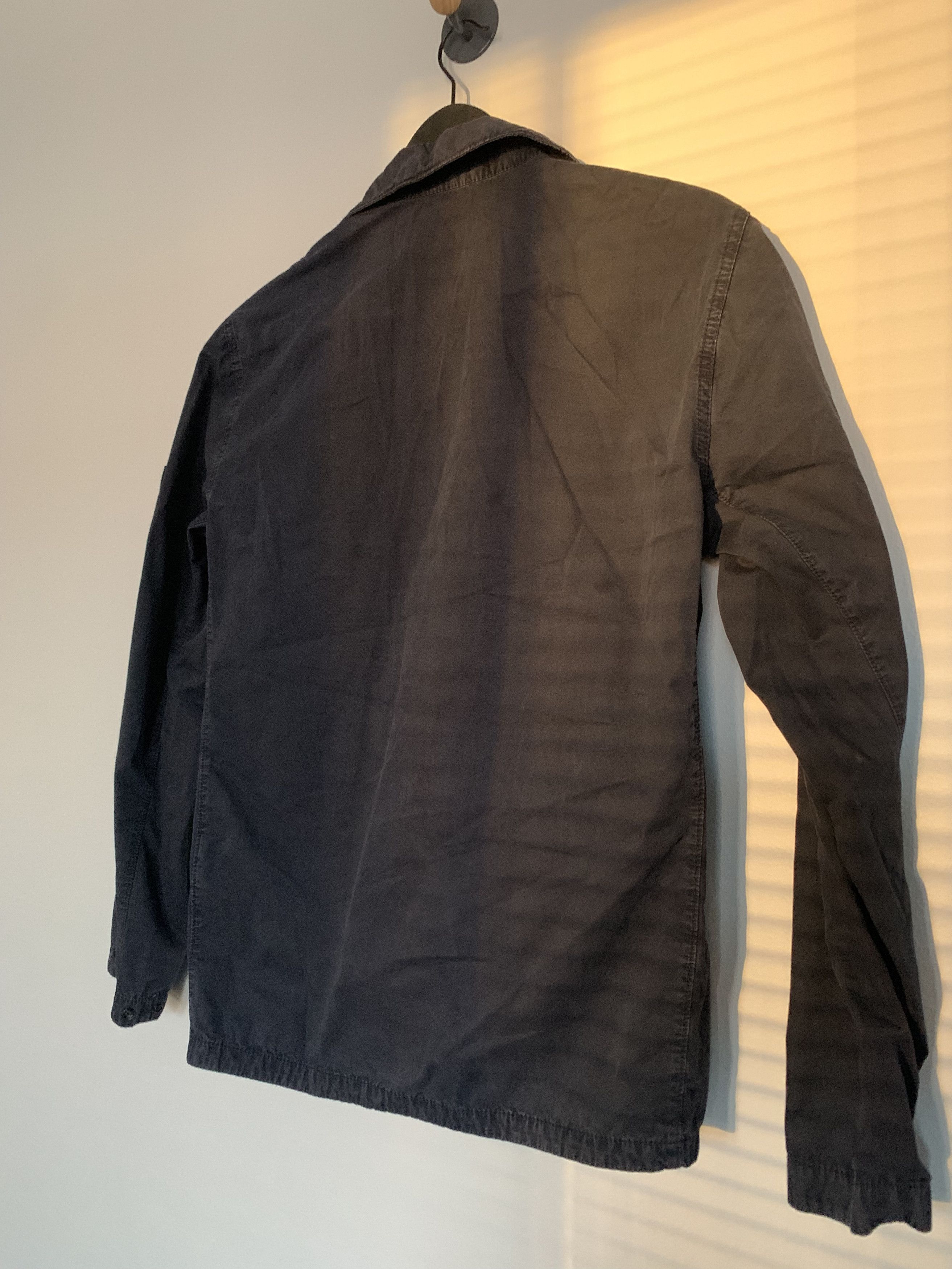 Stone Island Stone Island Garment Dyed Brushed Cotton Overshirt Size US S / EU 44-46 / 1 - 9 Thumbnail