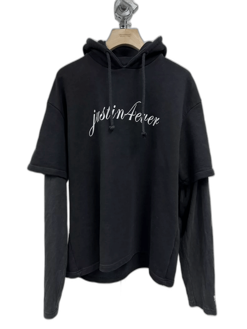 Vetements black oversized short sleeve hoodie Size US XS / EU 42 / 0 - 1 Thumbnail