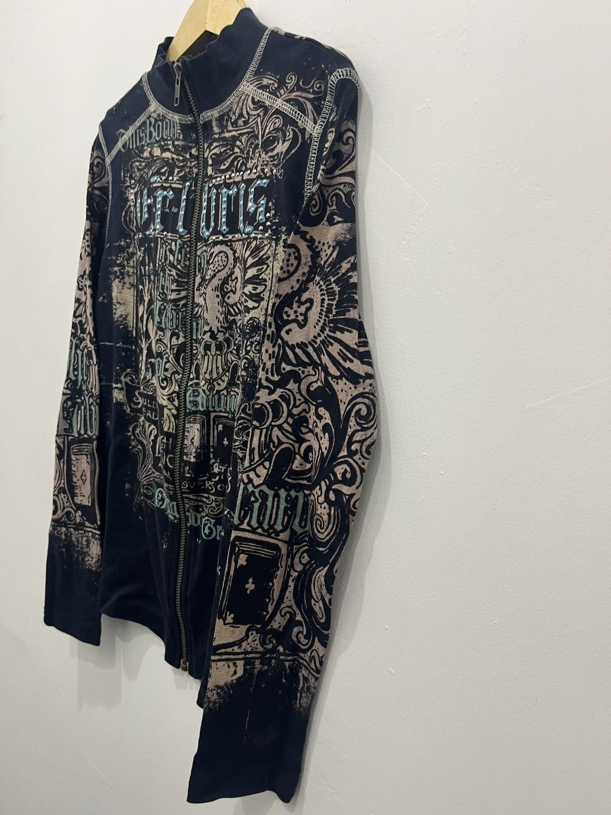 Japanese Brand Japanese AOP Skinny Minnie Long Sleve Tees Size M / US 6-8 / IT 42-44 - 4 Thumbnail
