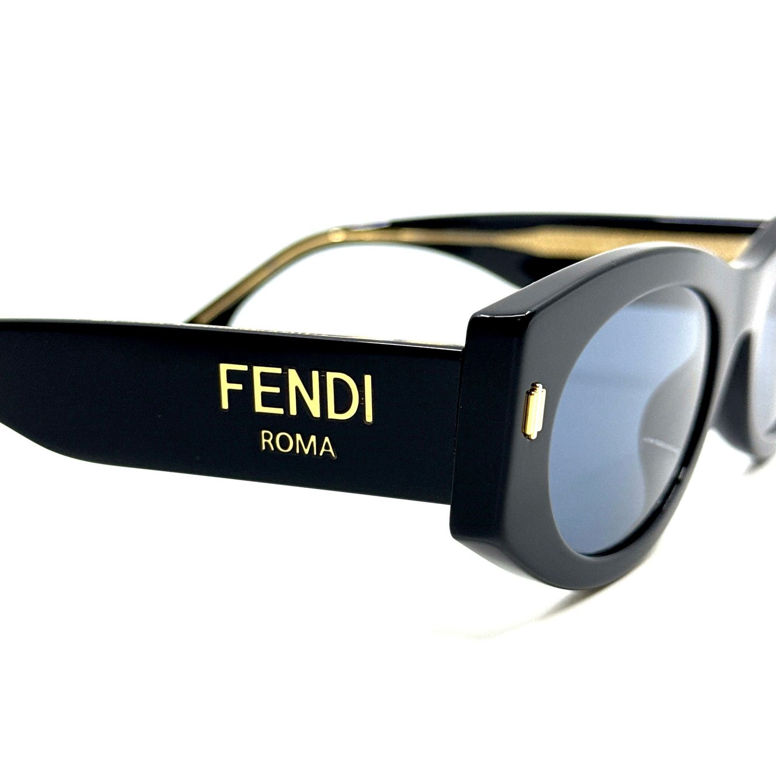 Fendi New! FENDI Sunglasses FE40125I 01V, Authentic Size ONE SIZE - 6 Thumbnail