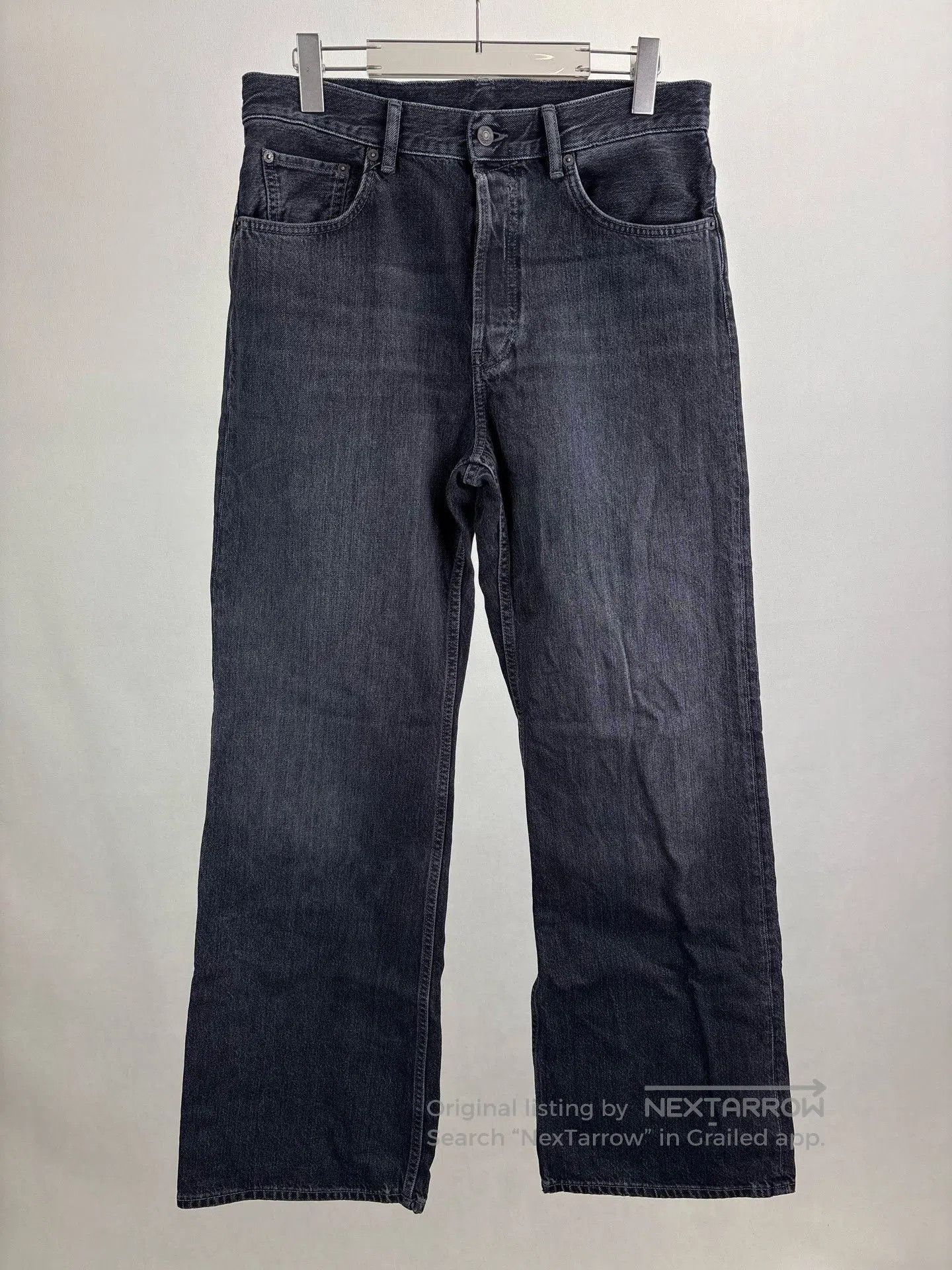 Acne Studios Acne Studios 2021M Rocky Road Beige Loose Bootcut
