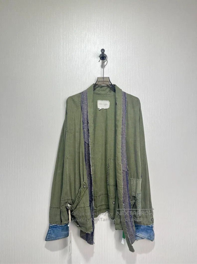 Greg Lauren Greg Lauren Mainline military fabric patchwork denim distr Size US XS / EU 42 / 0 - 1 Thumbnail