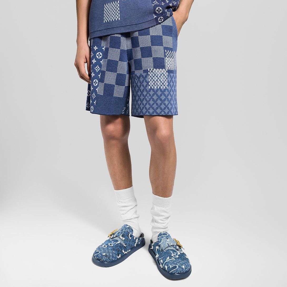 Louis Vuitton Knitted Shorts Size US 34 / EU 50 - 2 Thumbnail