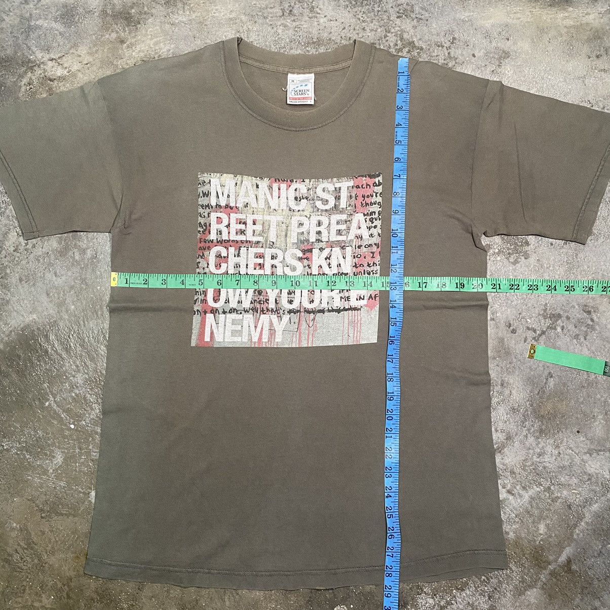 Band Tees Vintage Manic Street Preachers Know Your Enemy Band T Shirt Size US M / EU 48-50 / 2 - 8 Thumbnail