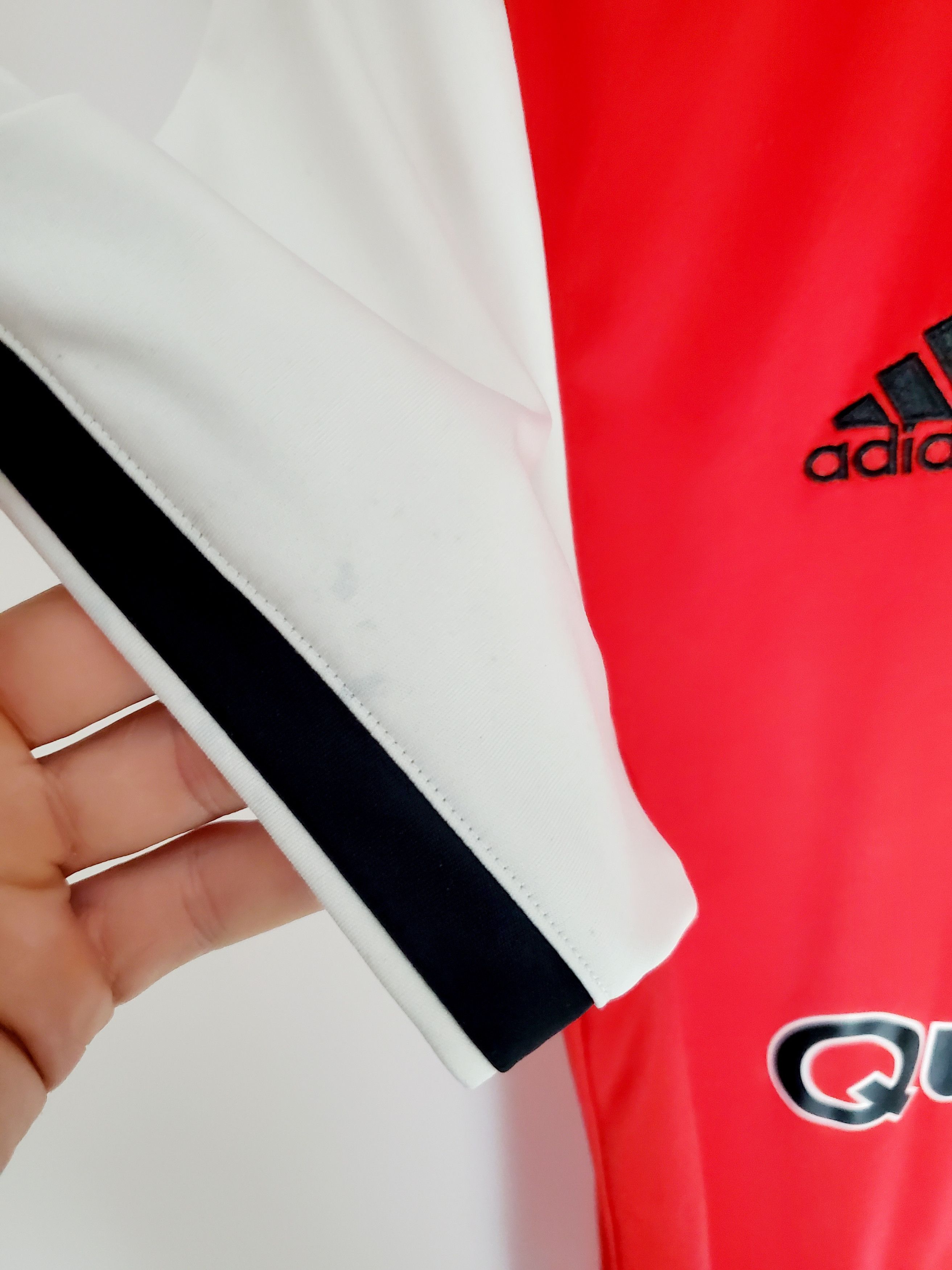 Adidas FEYENOORD ROTTERDAM 2018 2019 HOME SOCCER JERSEY S Size US S / EU 44-46 / 1 - 4 Thumbnail